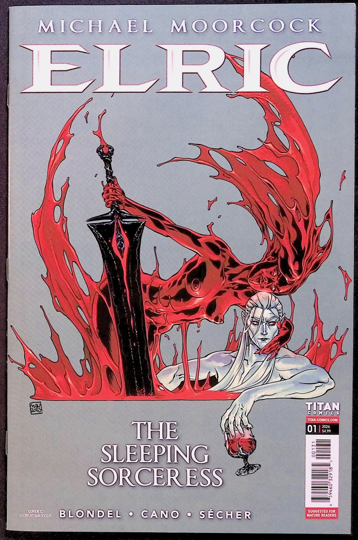 Elric: The Sleeping Sorceress # 1 Cover C Maudoux Variant First Printing 2026 NM-