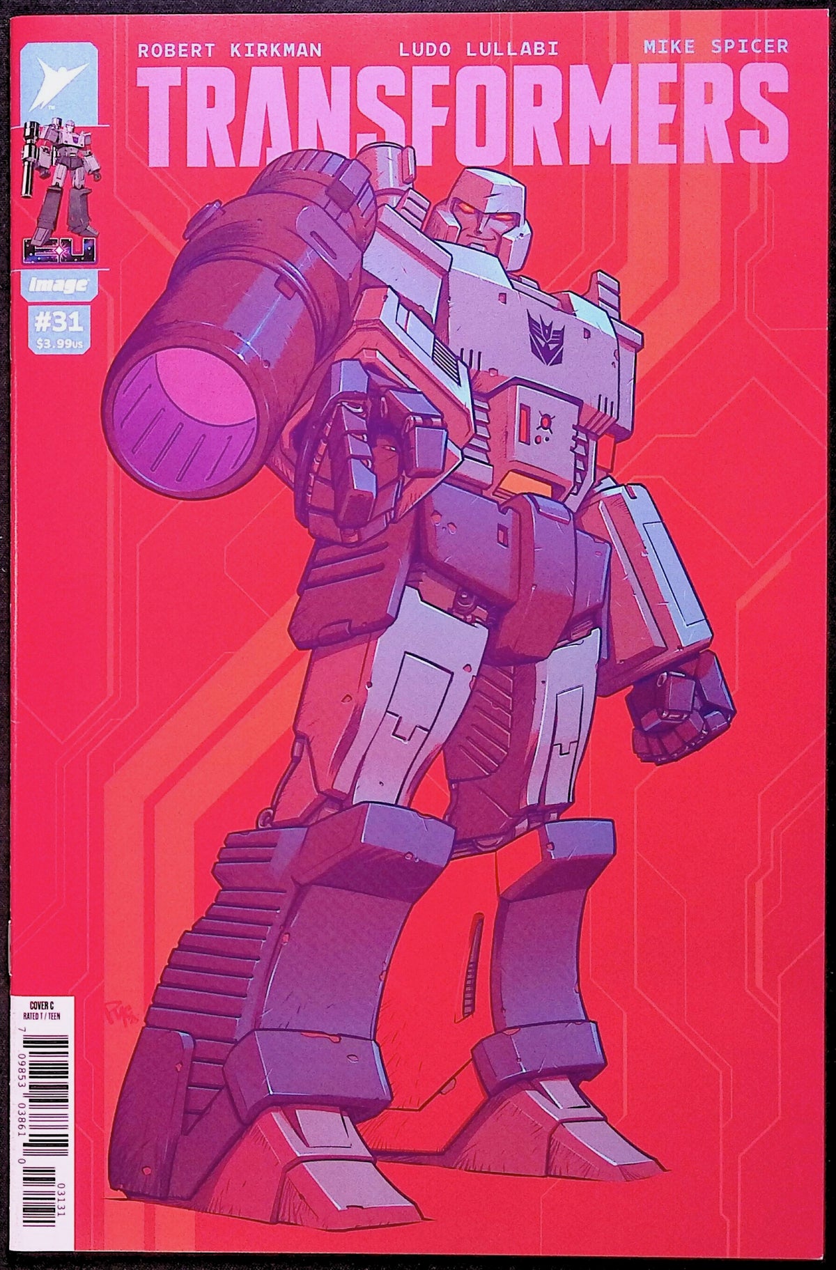 Transformers # 31 Cover C Parr Variant First Printing 2026 NM-