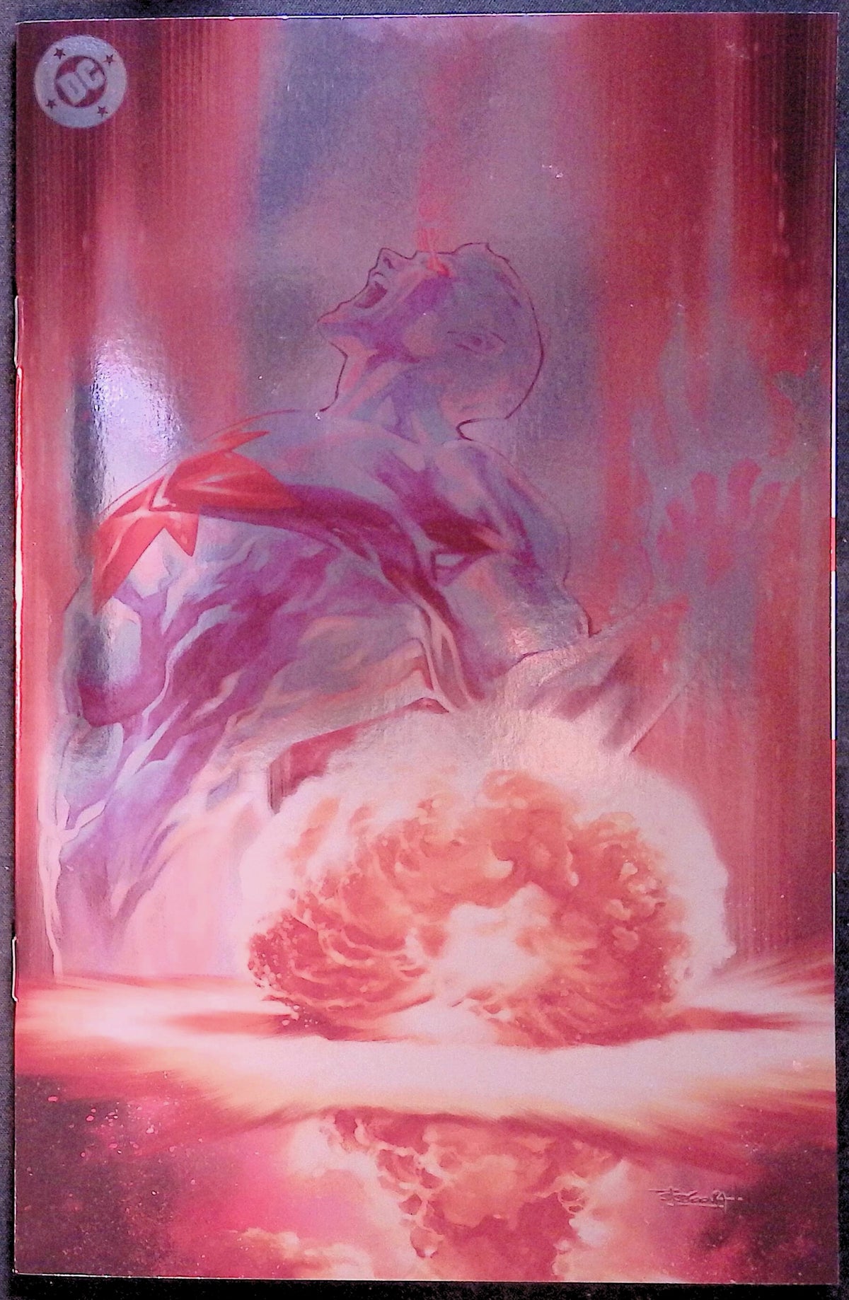 Justice League: The Atom Project # 1 Segovia Foil Variant NM