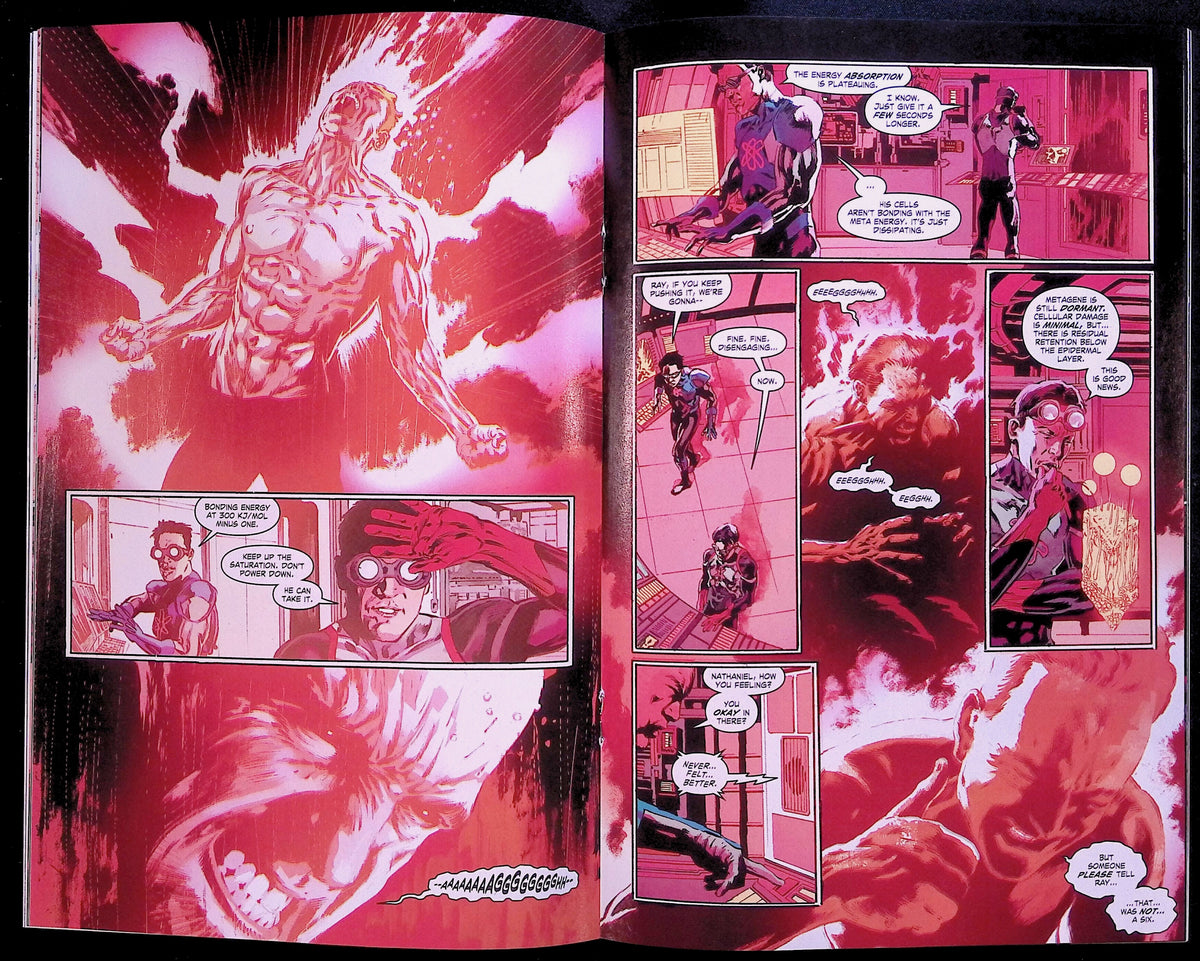 Justice League: The Atom Project # 1 Segovia Foil Variant NM