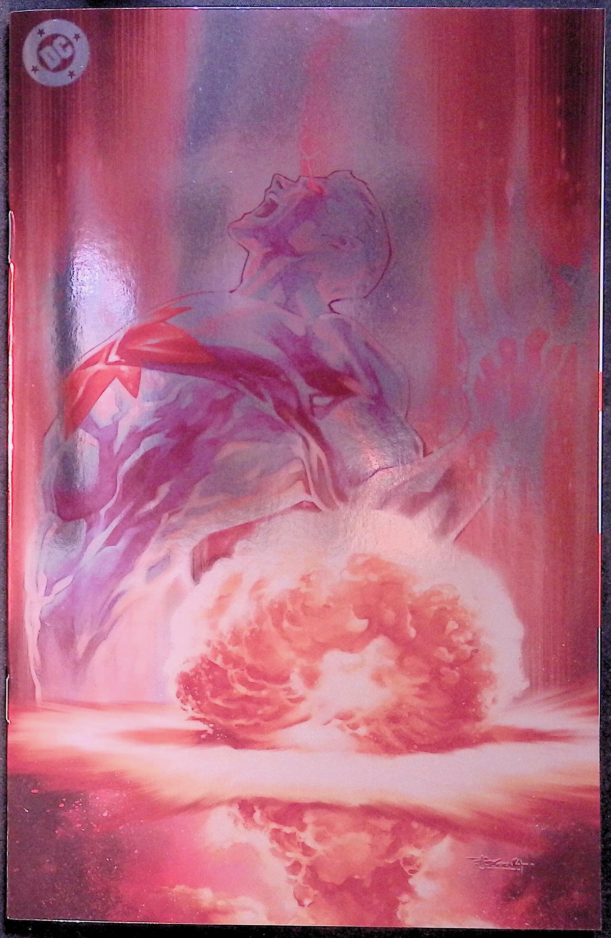 Justice League: The Atom Project # 1 Segovia Foil Variant NM