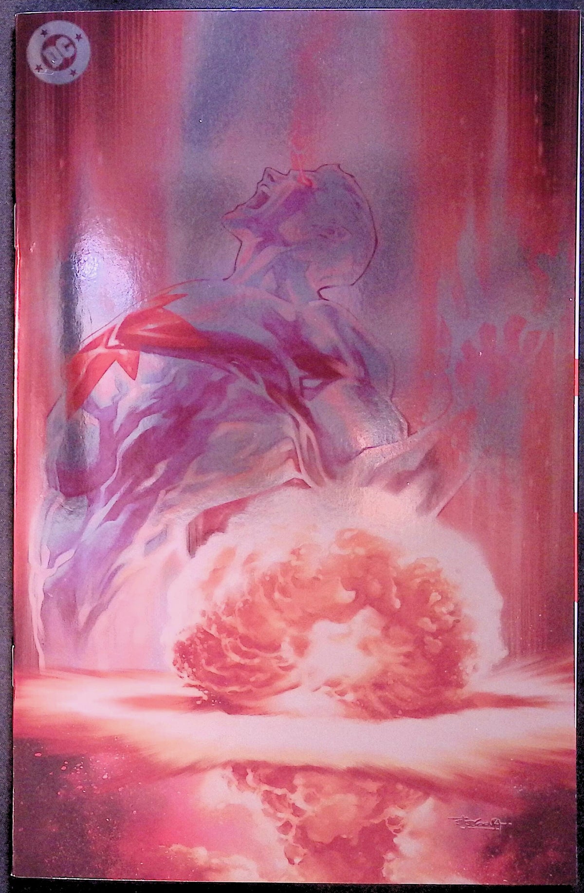 Justice League: The Atom Project # 1 Segovia Foil Variant NM