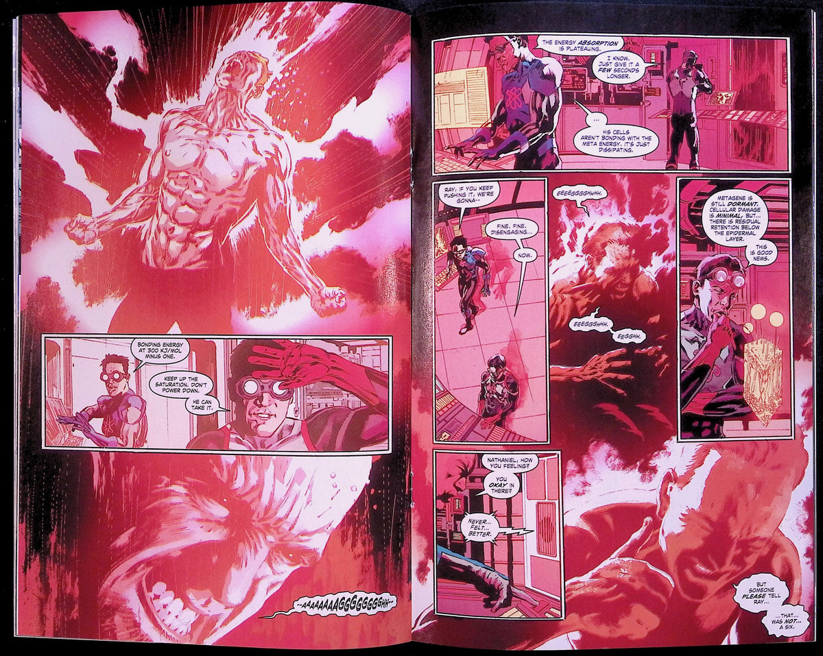 Justice League: The Atom Project # 1 Segovia Foil Variant NM