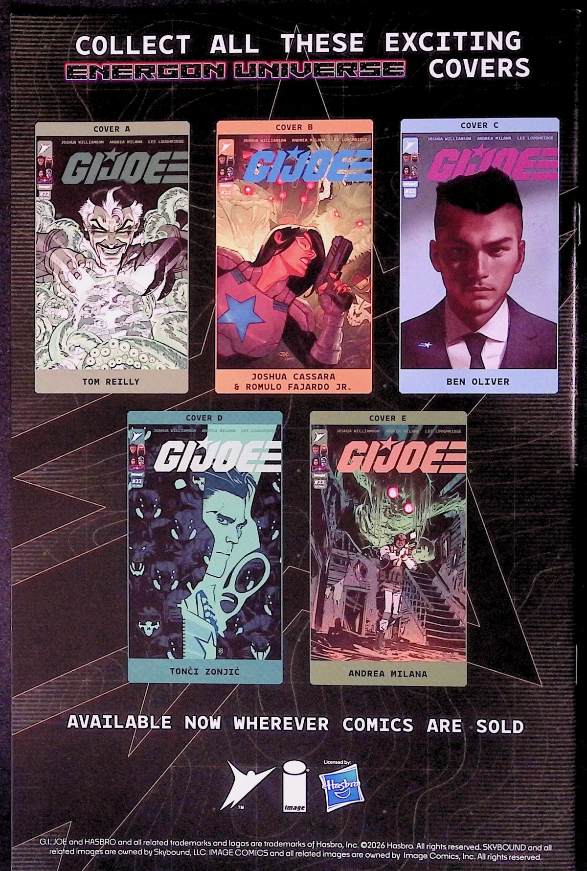 G.I. Joe # 22 Cover A First Printing 2026 NM-
