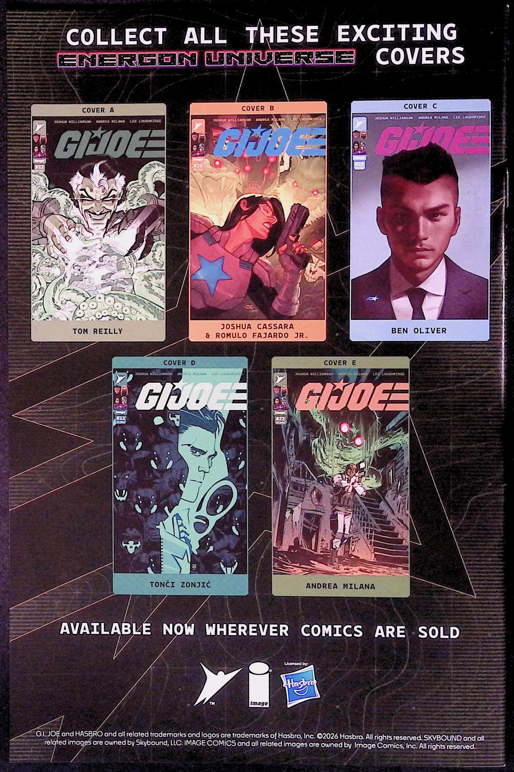 G.I. Joe # 22 Cover A First Printing 2026 NM-
