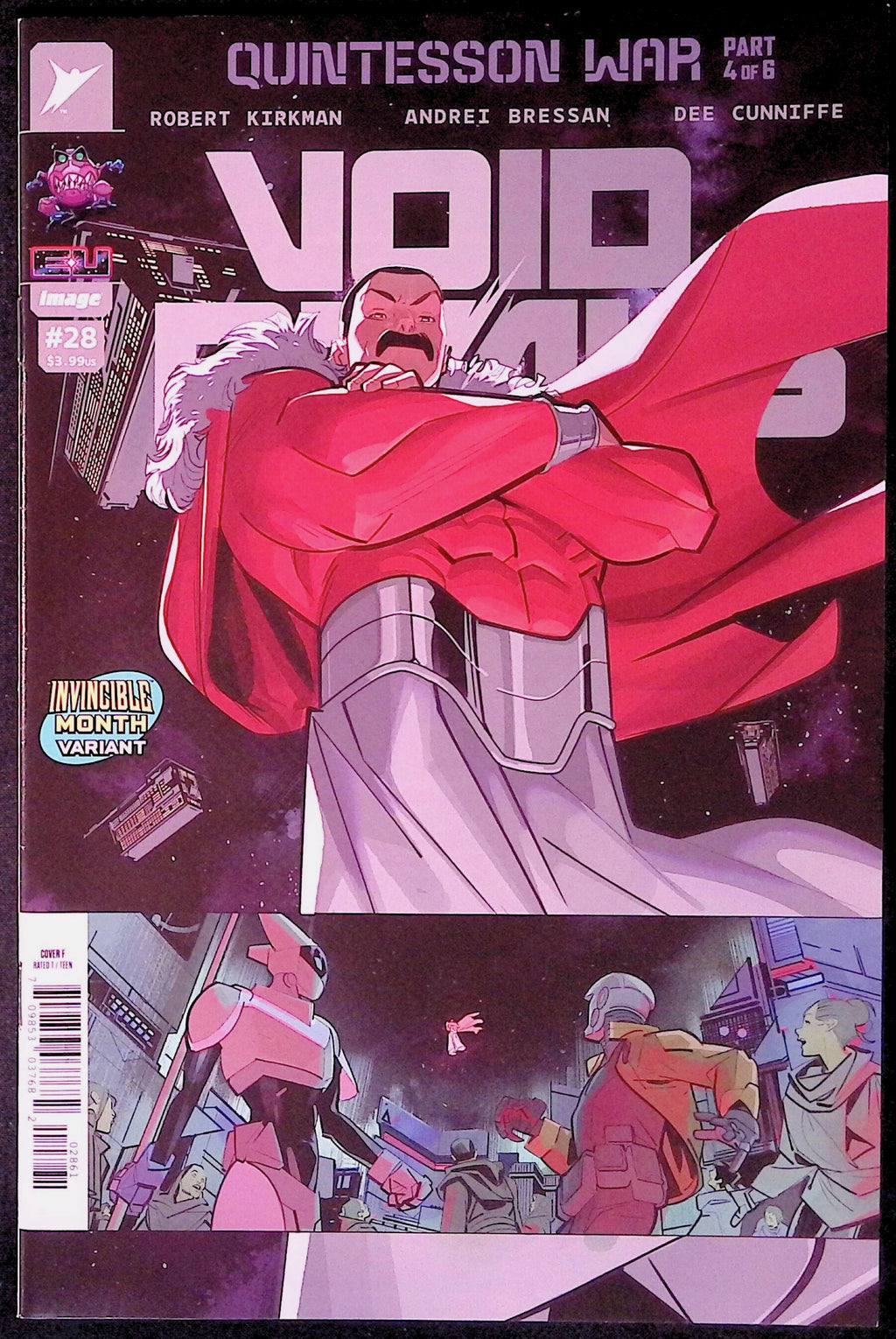 Void Rivals # 28 Cover F Lorenzo De Felici Invincible Team Up Variant 2026 NM-