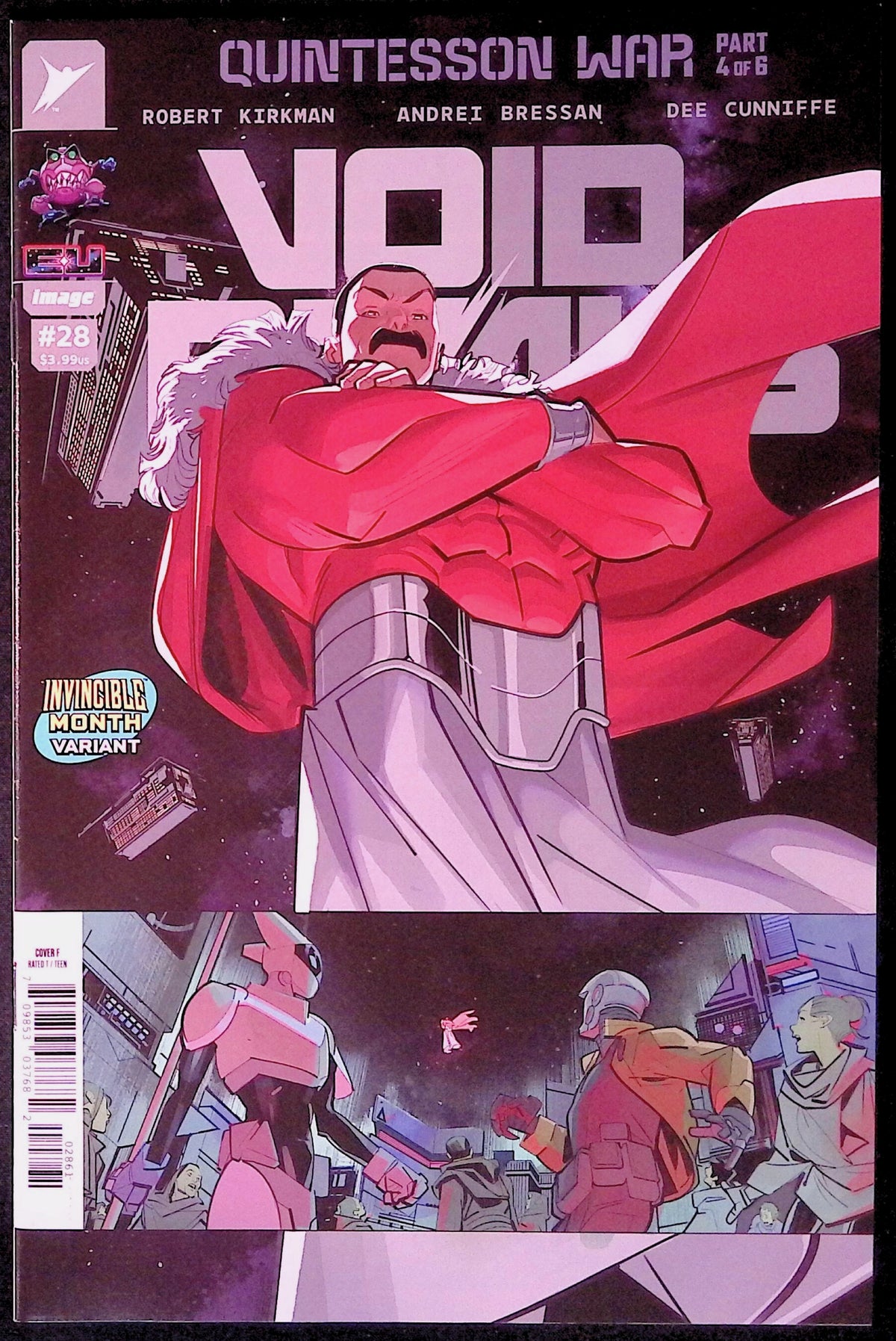 Void Rivals # 28 Cover F Lorenzo De Felici Invincible Team Up Variant 2026 NM-