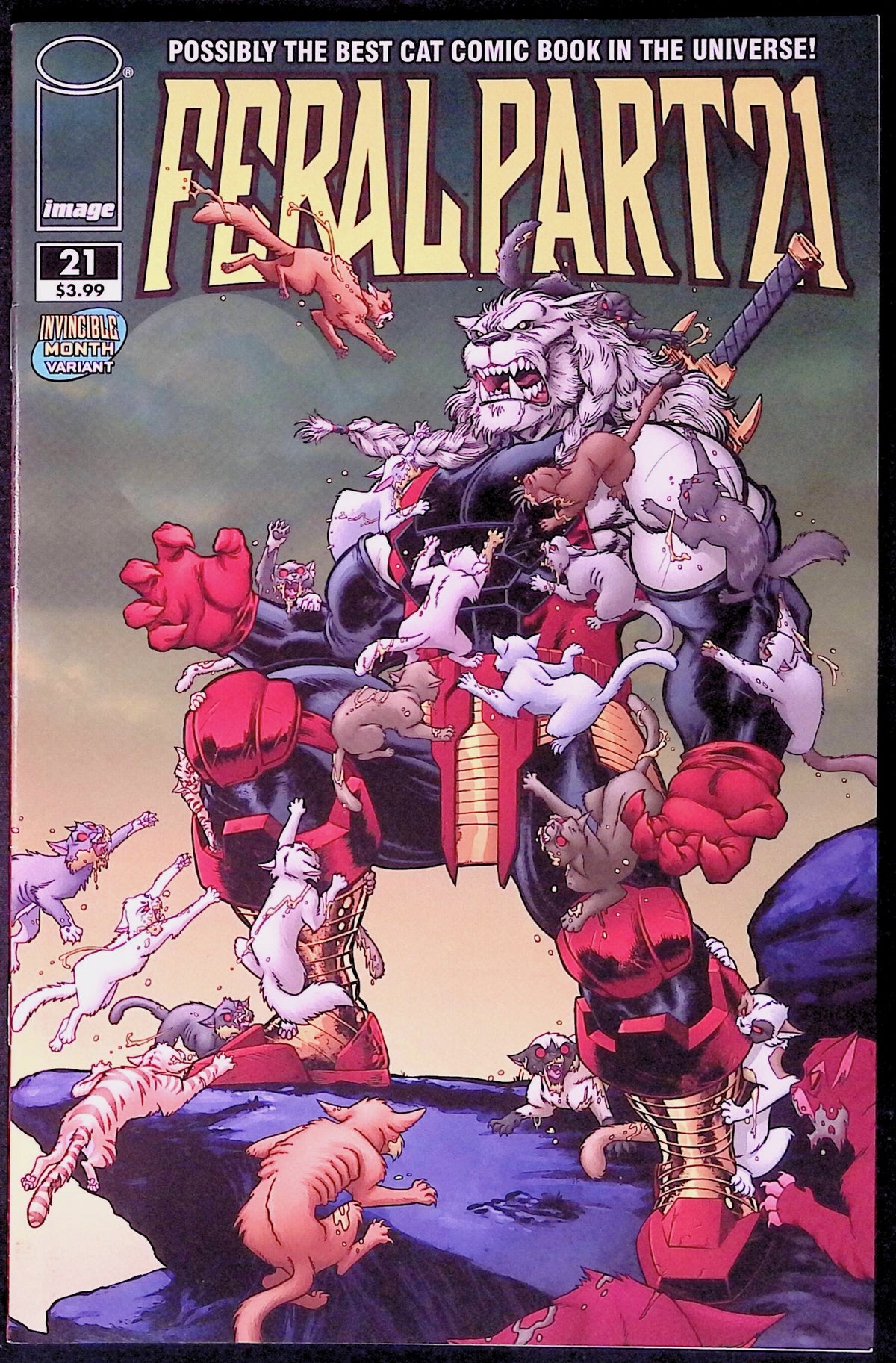 Feral # 21 Cover E Fleecs Invincible Team-Up Variant 2026 NM-