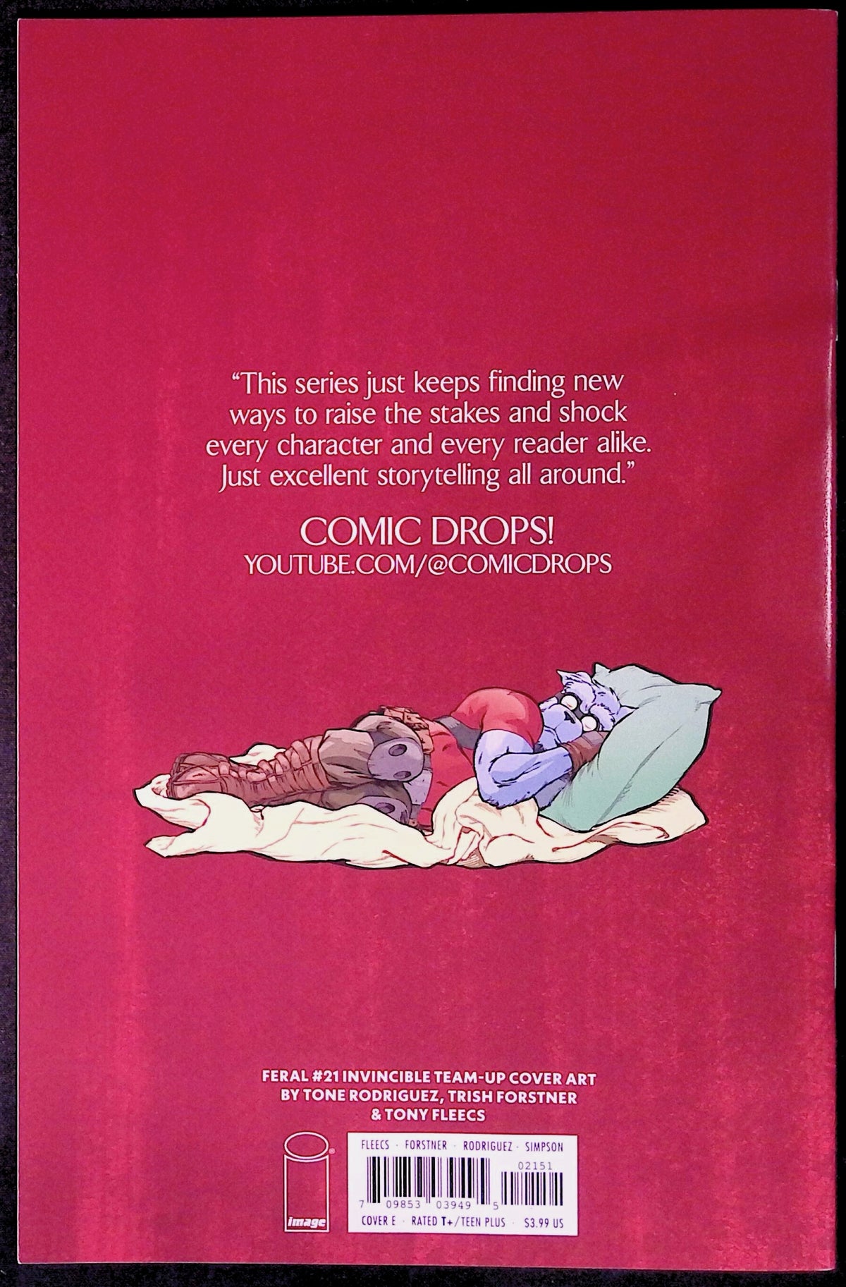 Feral # 21 Cover E Fleecs Invincible Team-Up Variant 2026 NM-