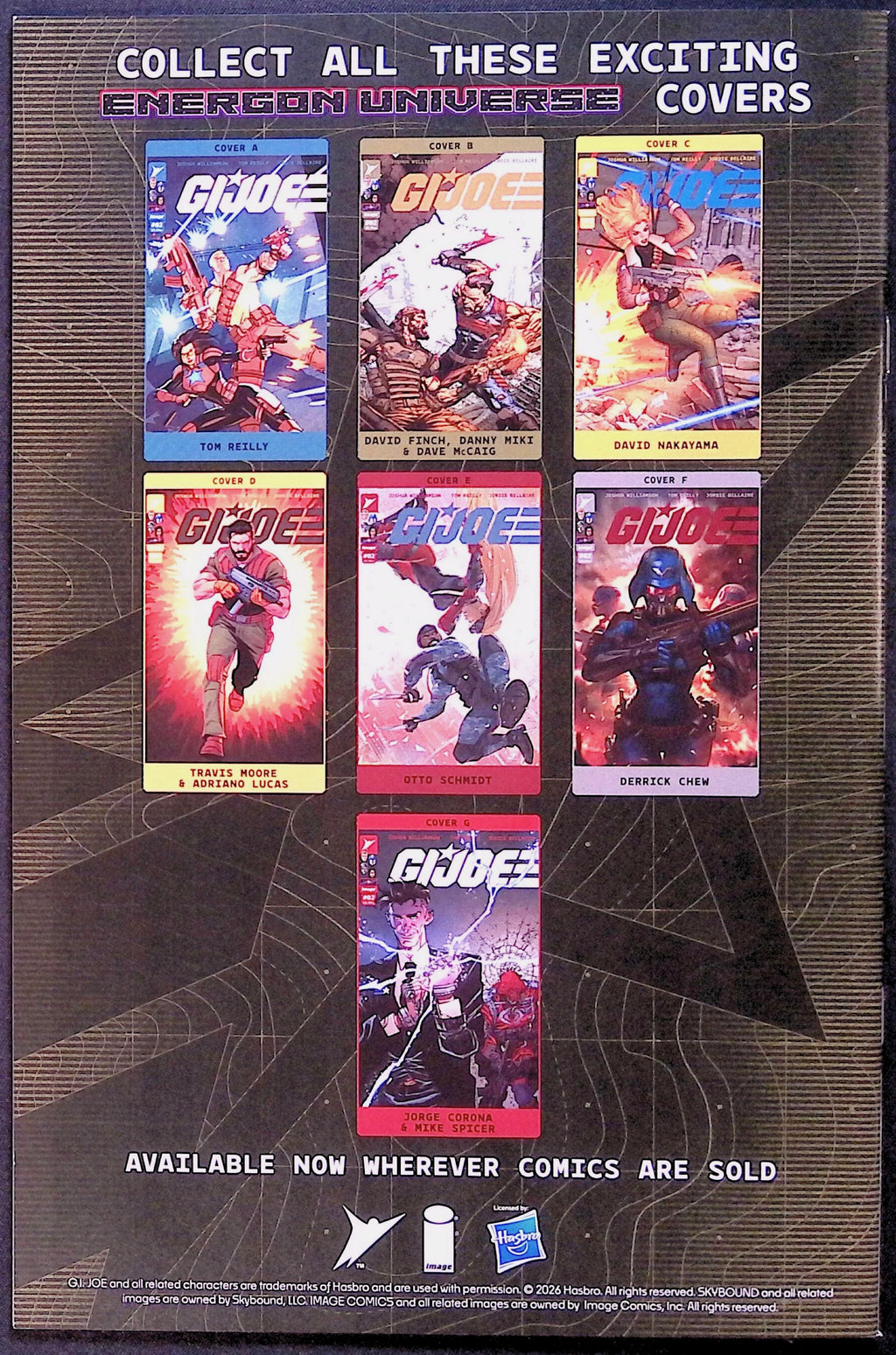 G.I. Joe # 2 Cover A Third Printing 2026 NM-