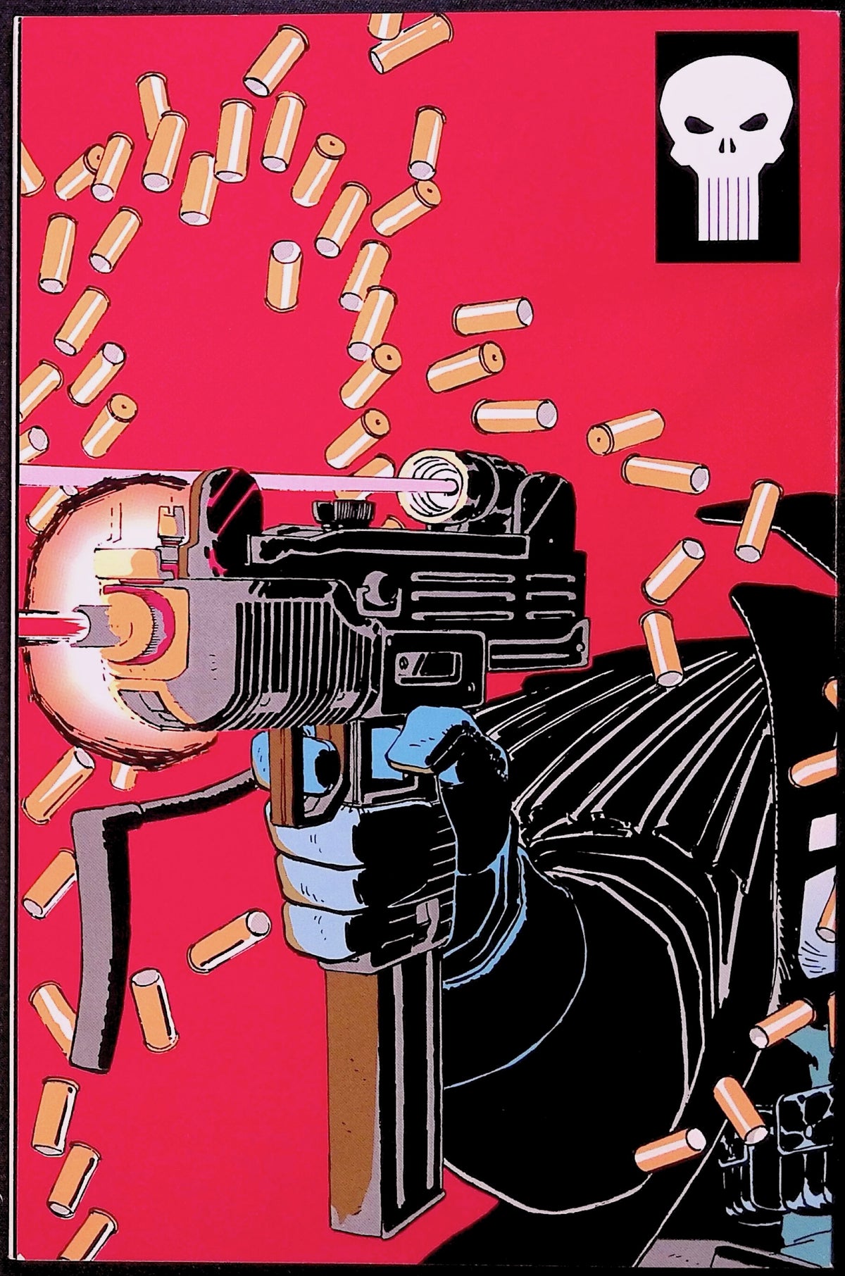 The Punisher: War Zone # 1  Die-Cut Wraparound Cover 1992 NM