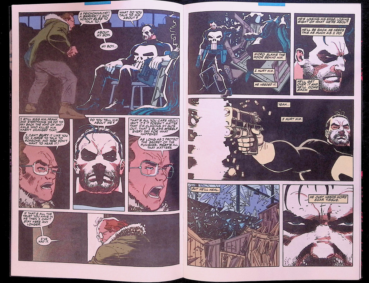 The Punisher: War Zone # 1  Die-Cut Wraparound Cover 1992 NM