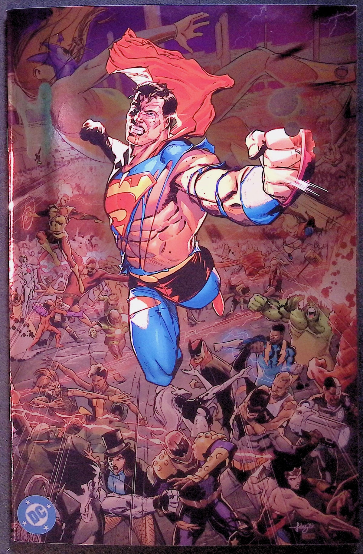 DC K.O. # 1 Javi Fernandez & Alejandro Sánchez Foil Variant 2025 NM