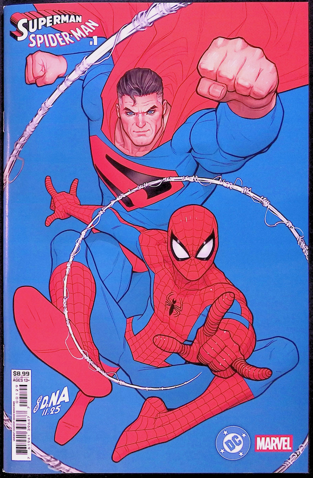 Superman / Spider-Man # 1 Cover Q Nakayama Variant 2026 NM