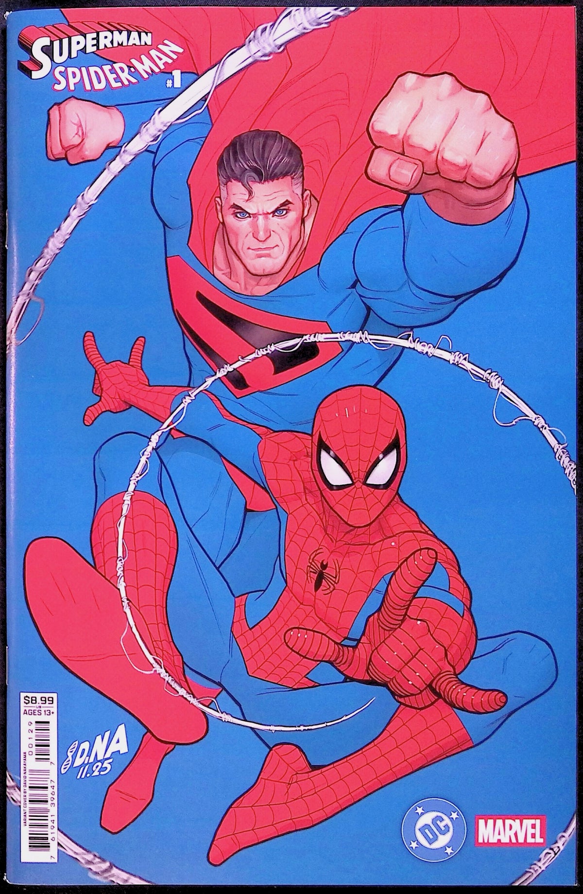 Superman / Spider-Man # 1 Cover Q Nakayama Variant 2026 NM