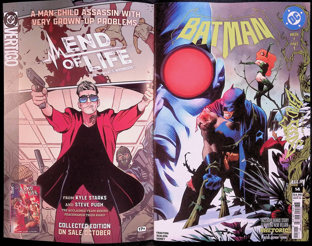 Batman # 14 Cover I Dan Quintana Halloween Glow-In-The-Dark Card Stock Variant 2026 BN