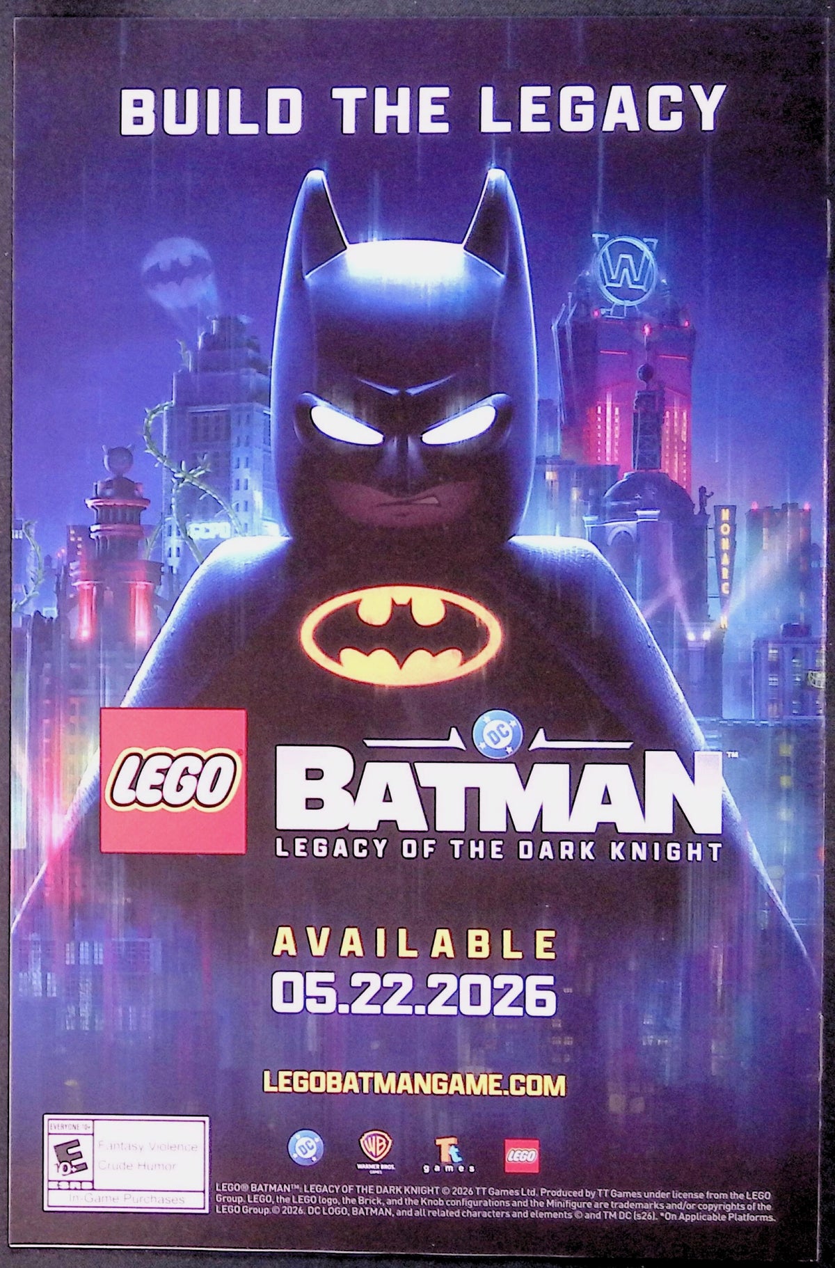 LEGO Batman: Legacy of the Dark Knight #1  2026 BN
