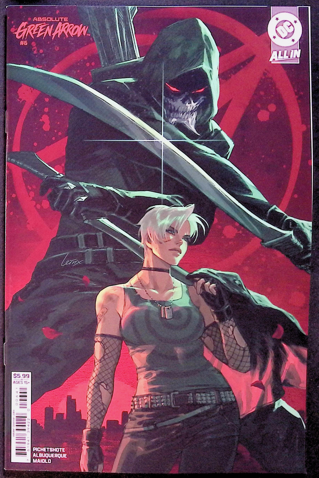 Absolute Green Arrow # 6 Cover D Lesley Leirix Li Variant First Printing 2026 BN