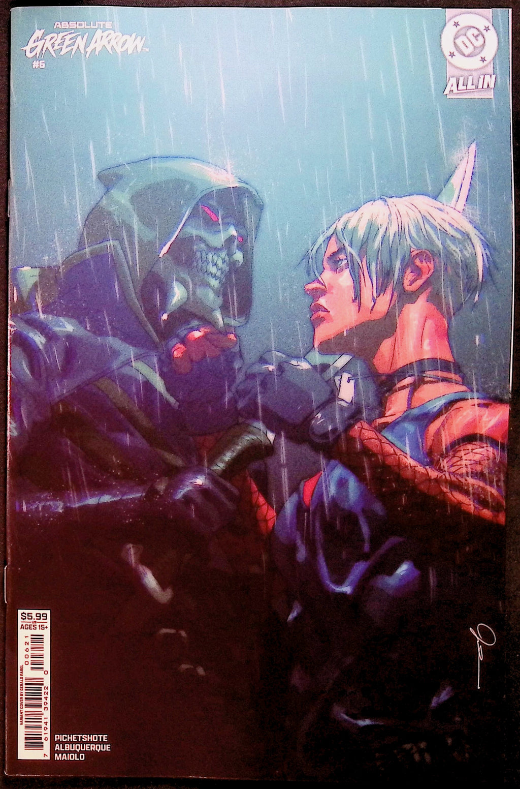 Absolute Green Arrow # 6 Cover B Gerald Parel Variant First Printing 2026 BN