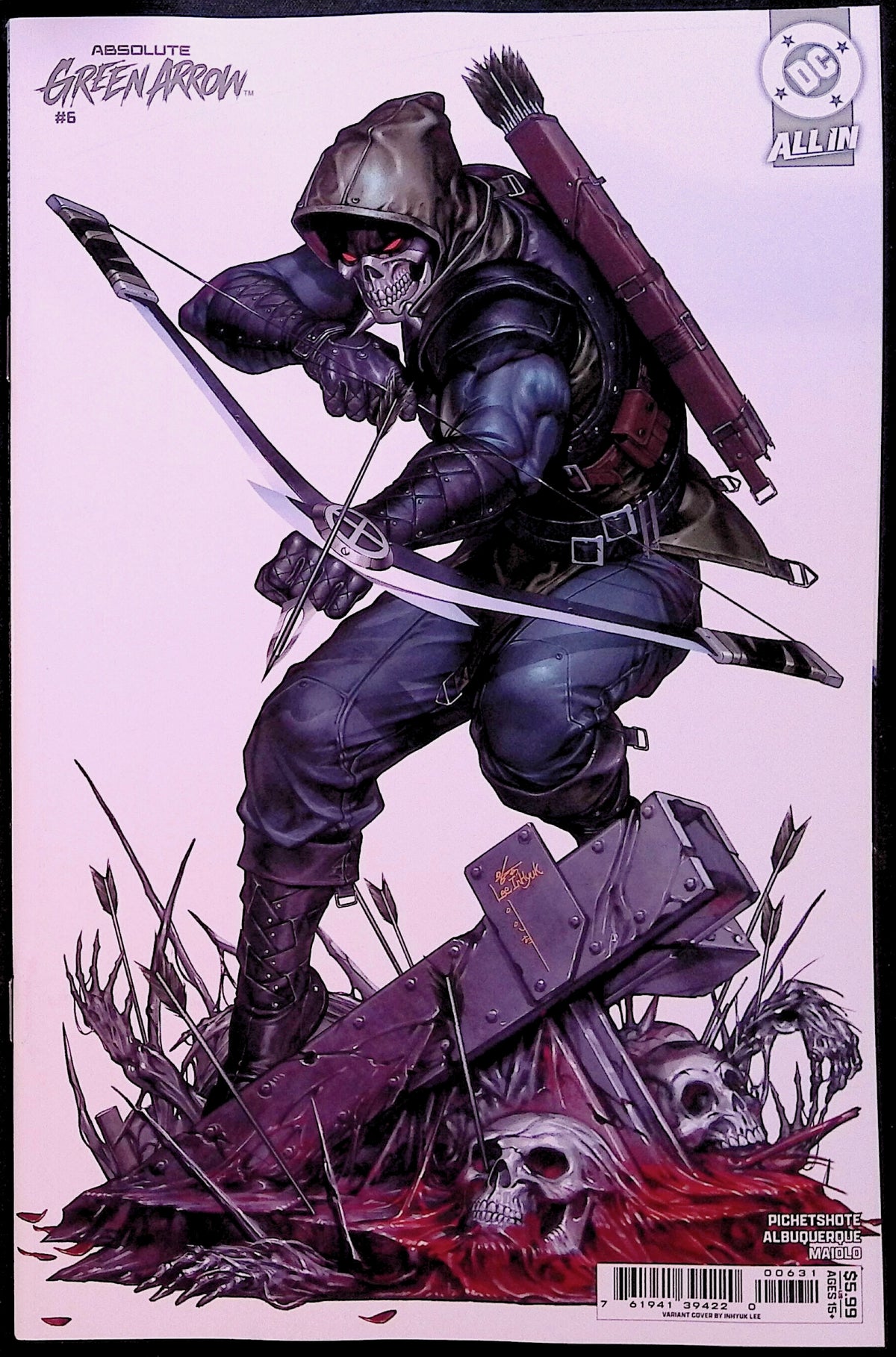 Absolute Green Arrow # 6 Cover C Inhyuk Lee Variant First Printing 2026 BN