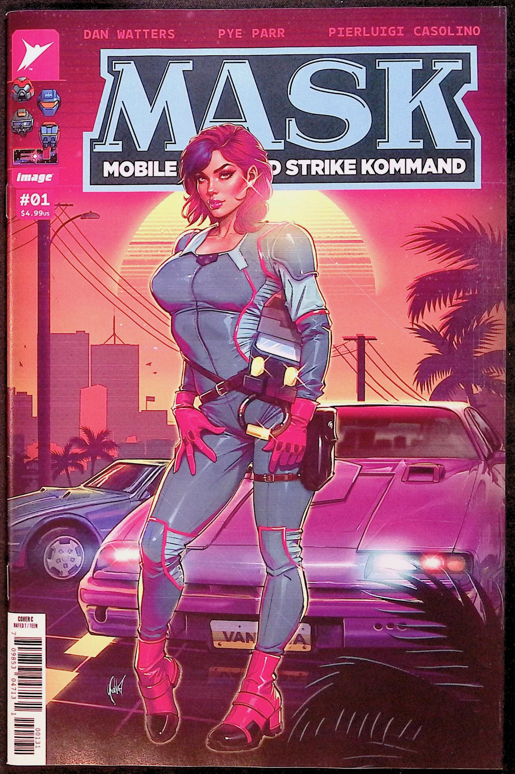 M.A.S.K. # 1 Cover C Cedric Poulat Variant First Printing 2026 NM-