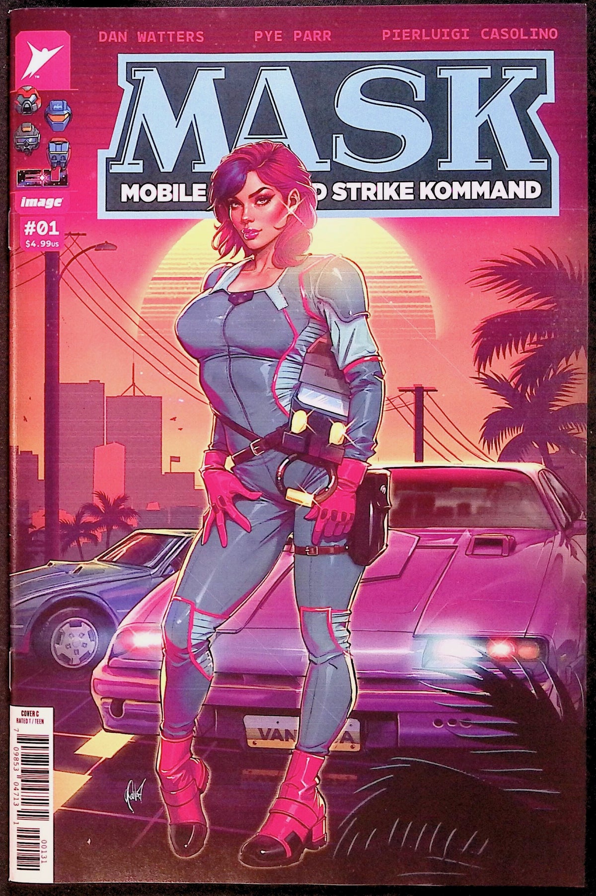M.A.S.K. # 1 Cover C Cedric Poulat Variant First Printing 2026 NM-