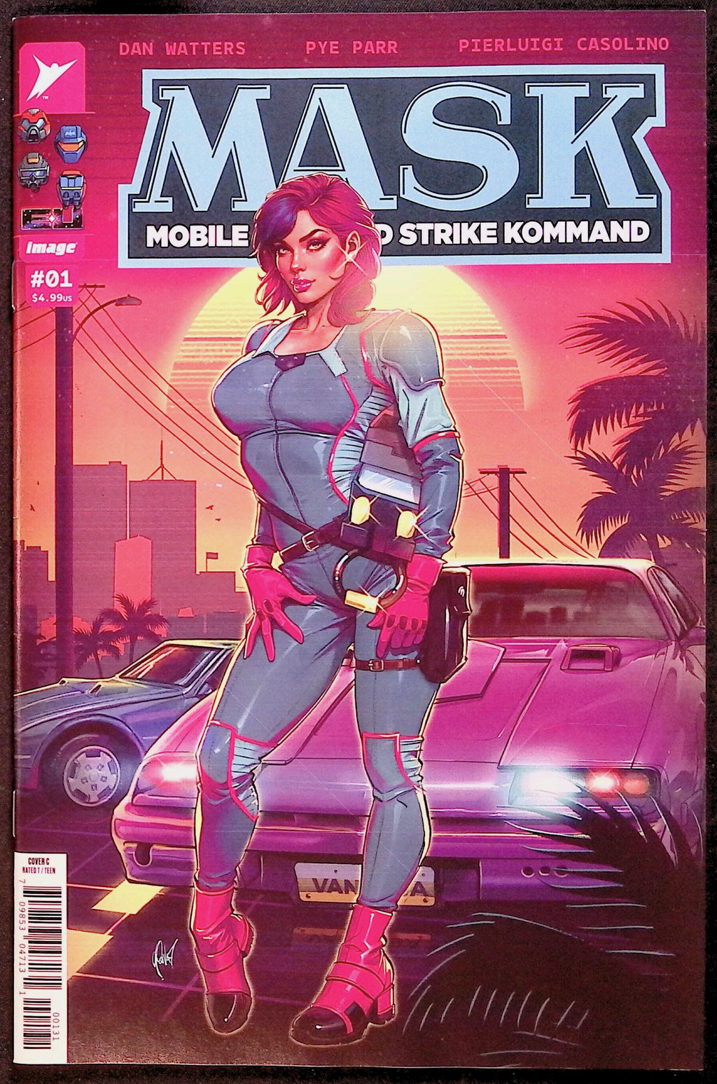 M.A.S.K. # 1 Cover C Cedric Poulat Variant First Printing 2026 NM-