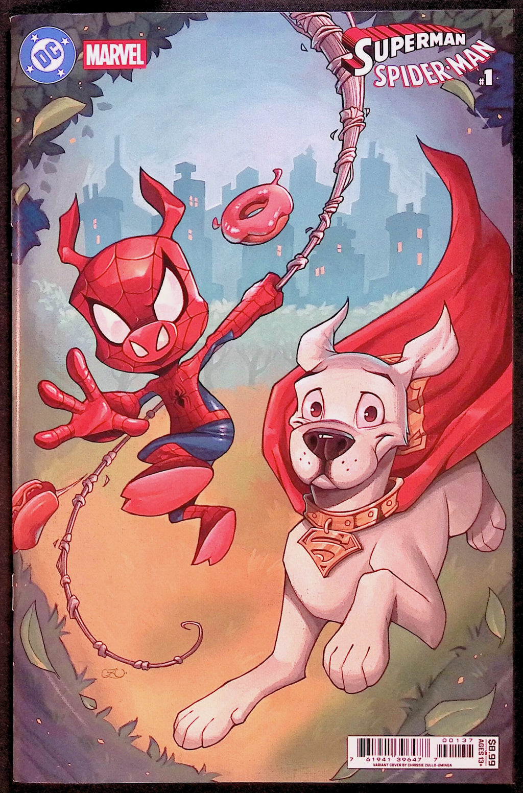 Superman / Spider-Man # 1 Cover W Chrissie Zullo Variant 2026 NM