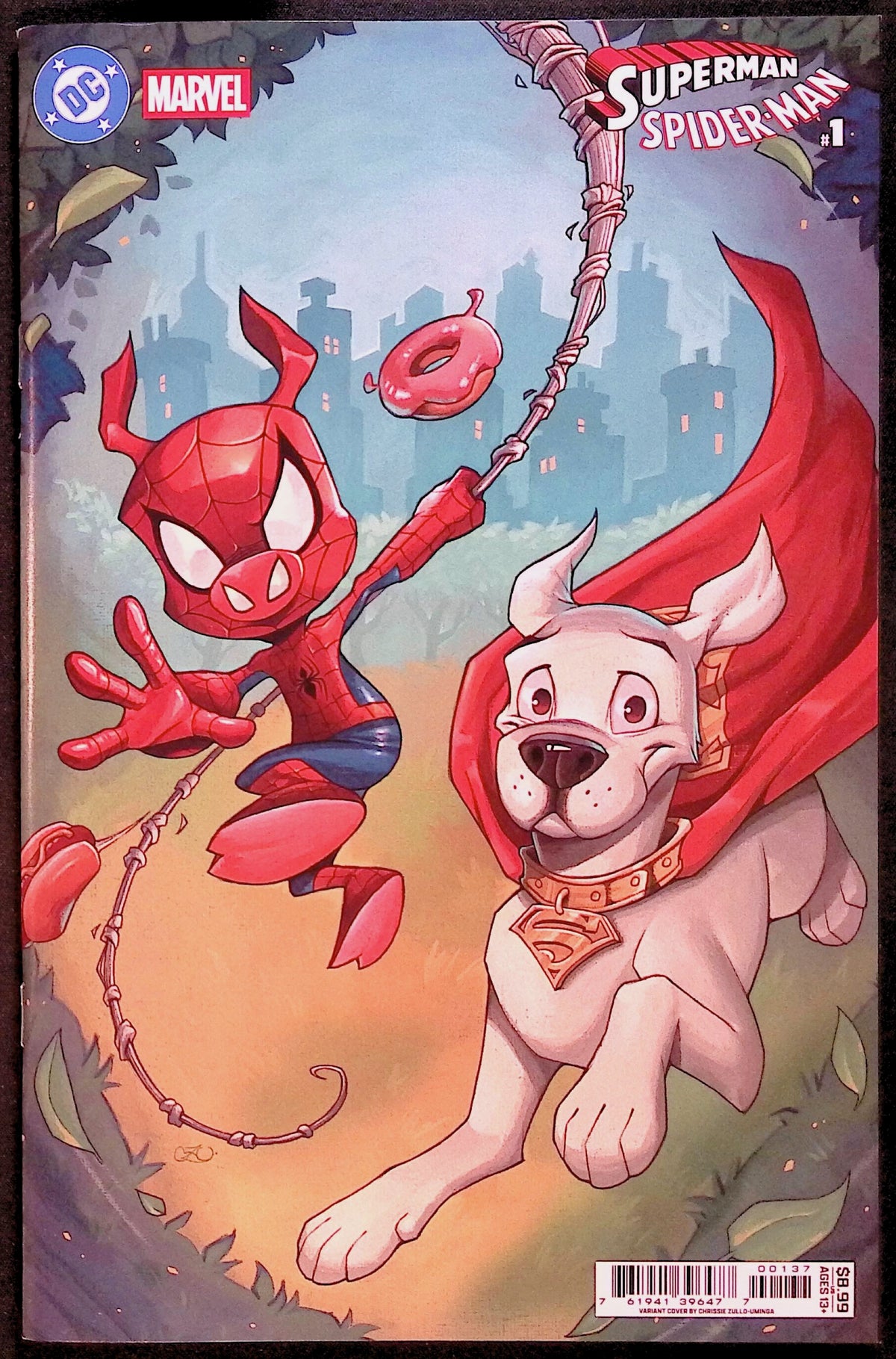 Superman / Spider-Man # 1 Cover W Chrissie Zullo Variant 2026 NM