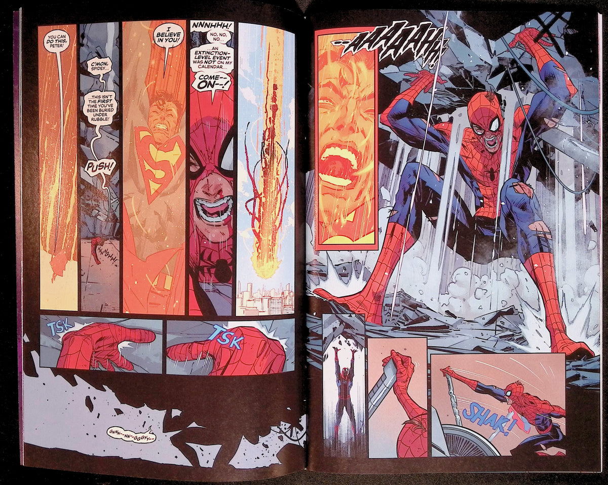 Superman / Spider-Man # 1 Cover Y Jorge Jiménez Foil Variant 2026 NM-