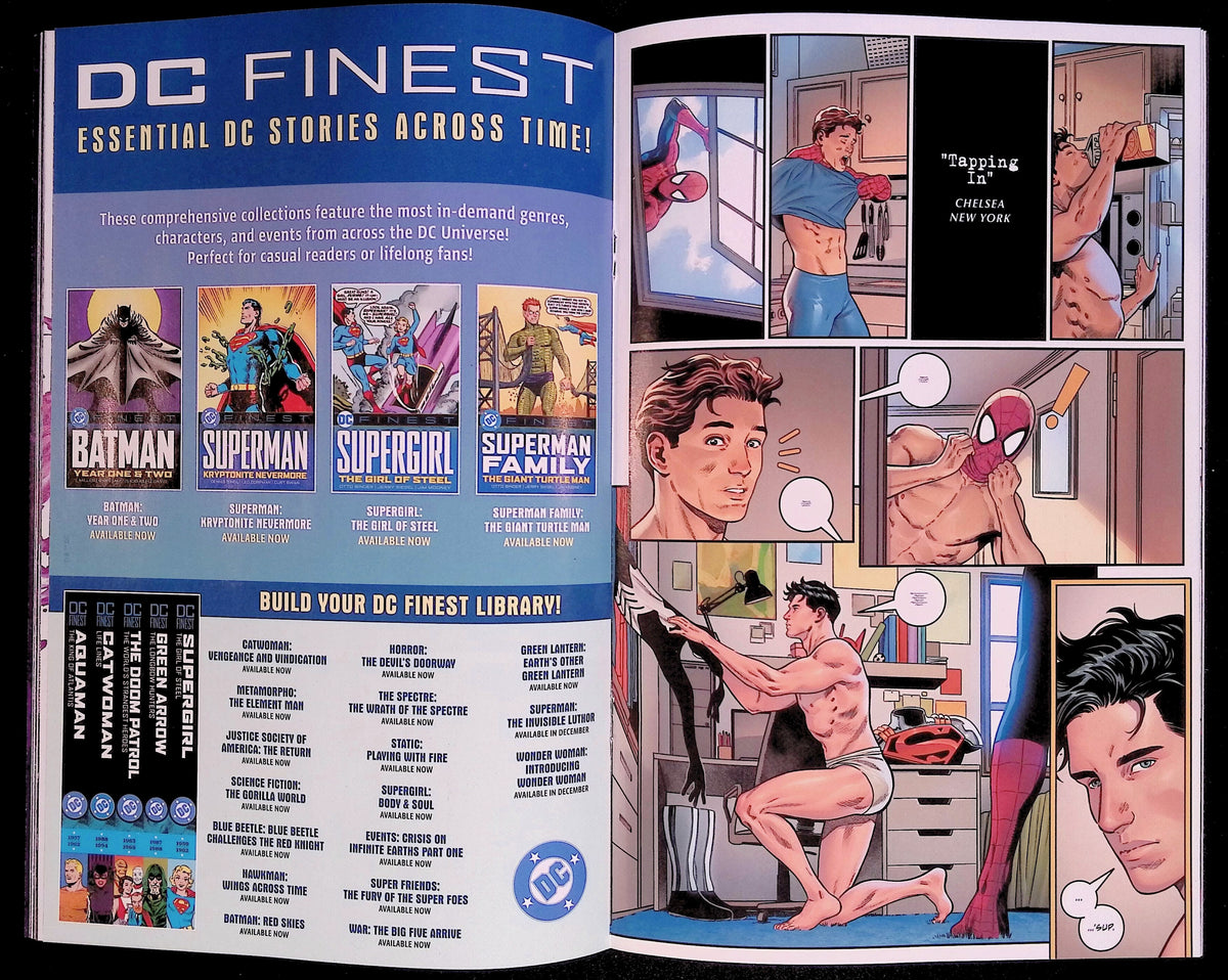 Superman / Spider-Man # 1 Cover Y Jorge Jiménez Foil Variant 2026 NM-