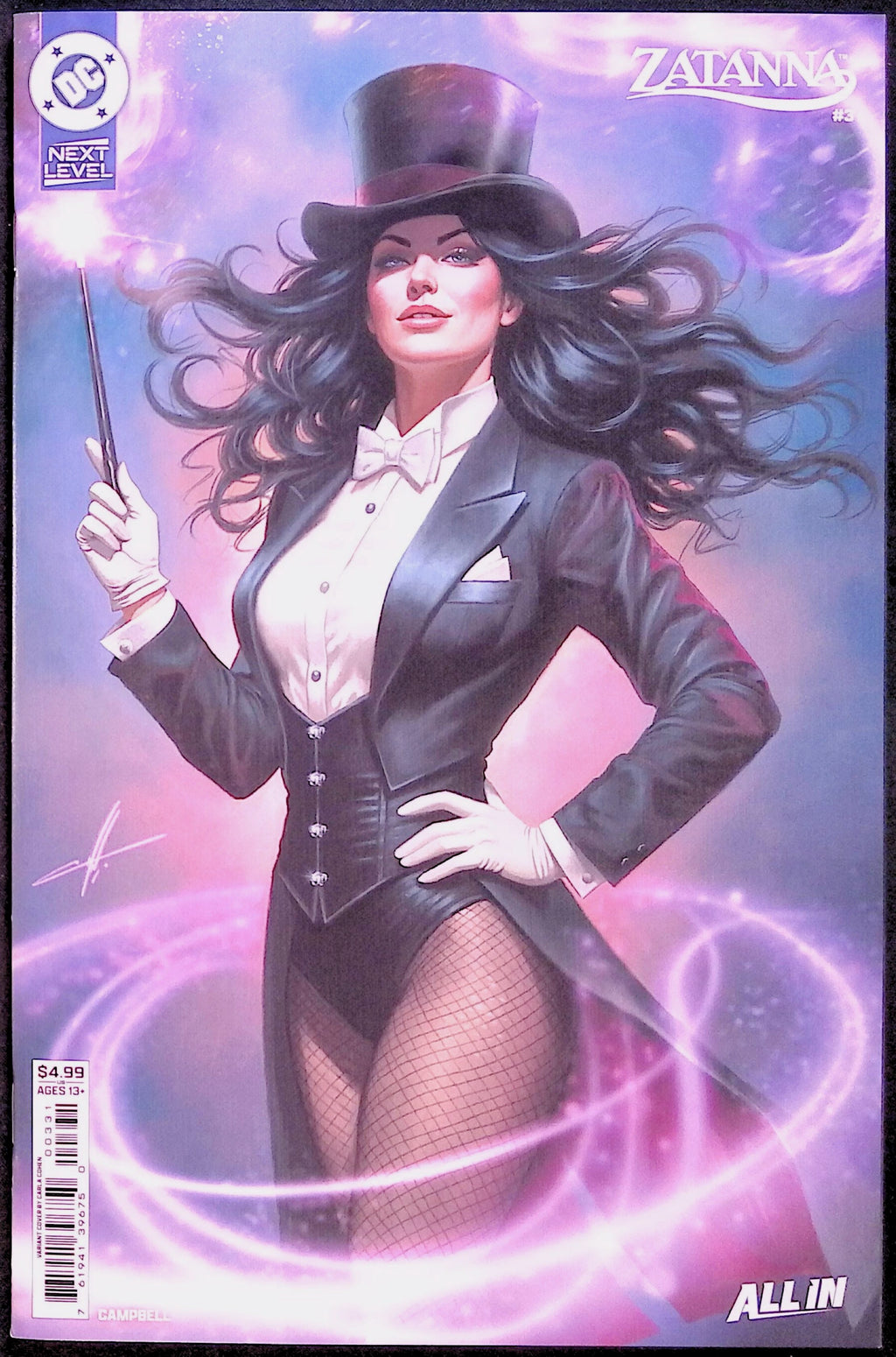 Zatanna #3 2026 Cover C Carla Cohen Variant First Printing 2026 NM