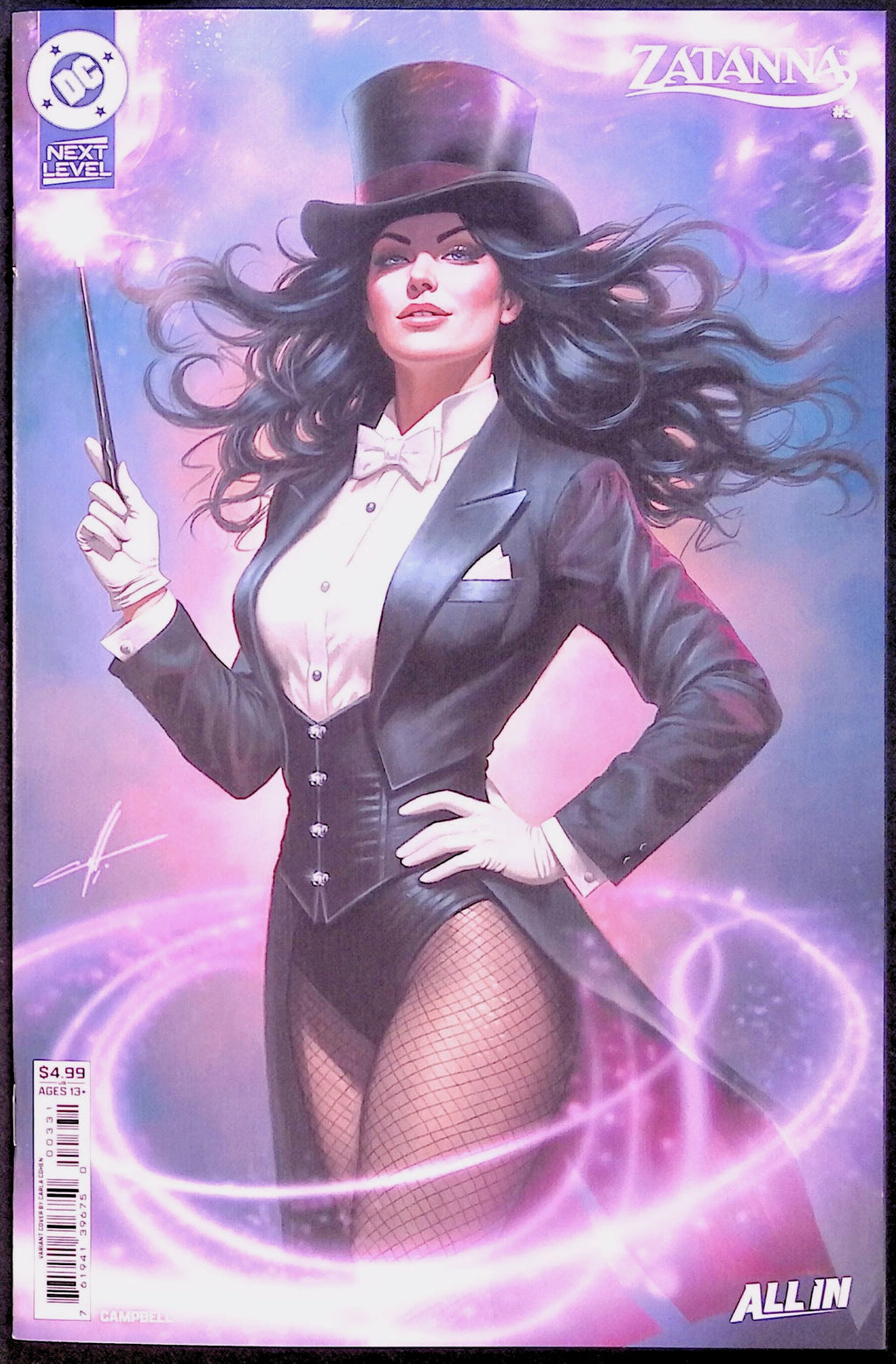 Zatanna #3 2026 Cover C Carla Cohen Variant First Printing 2026 NM