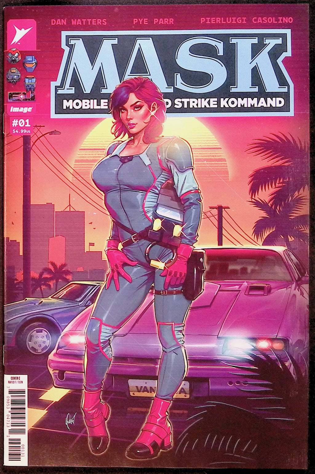 M.A.S.K. # 1 Cover C Cedric Poulat Variant First Printing 2026 NM-
