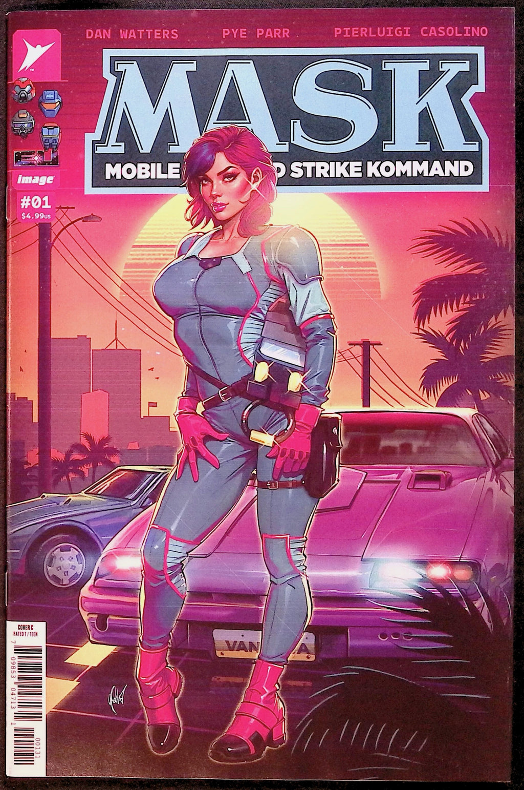 M.A.S.K. # 1 Cover C Cedric Poulat Variant First Printing 2026 NM-