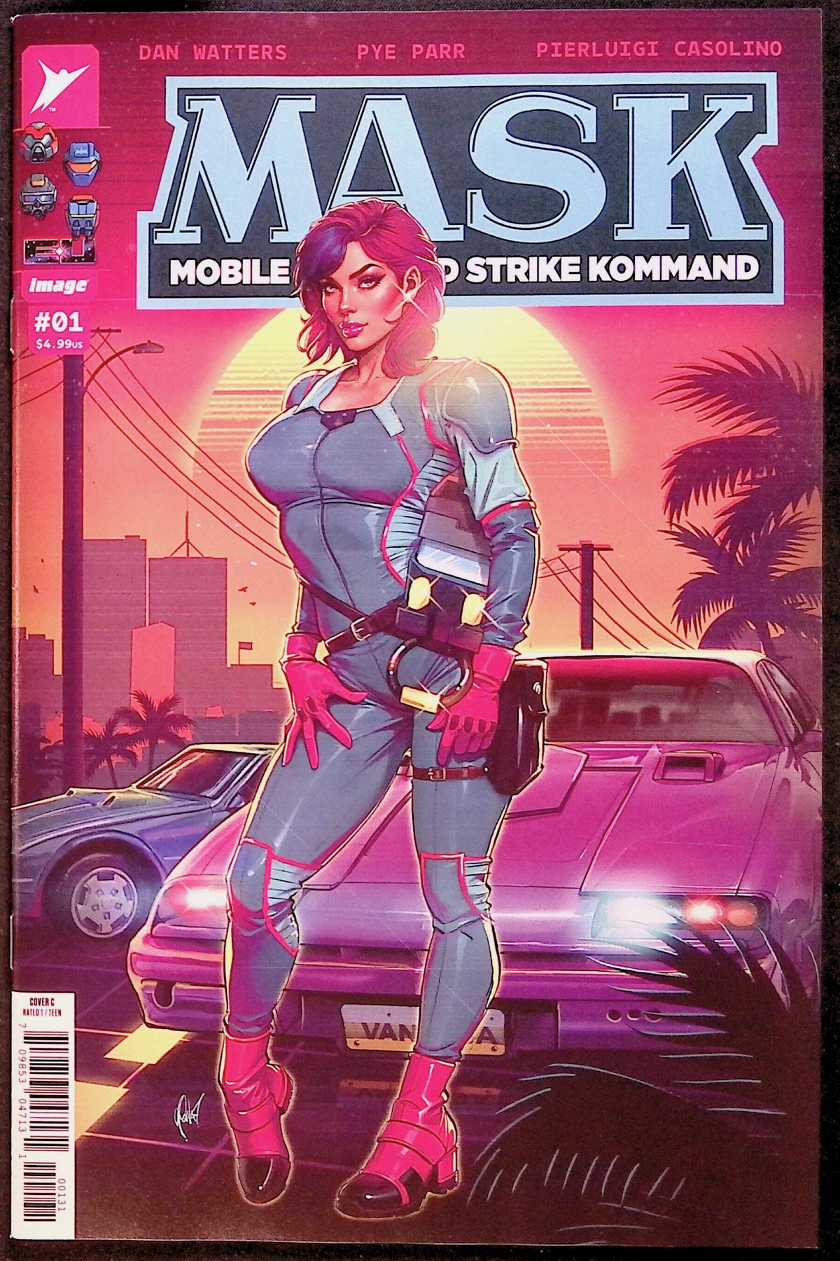 M.A.S.K. # 1 Cover C Cedric Poulat Variant First Printing 2026 NM-