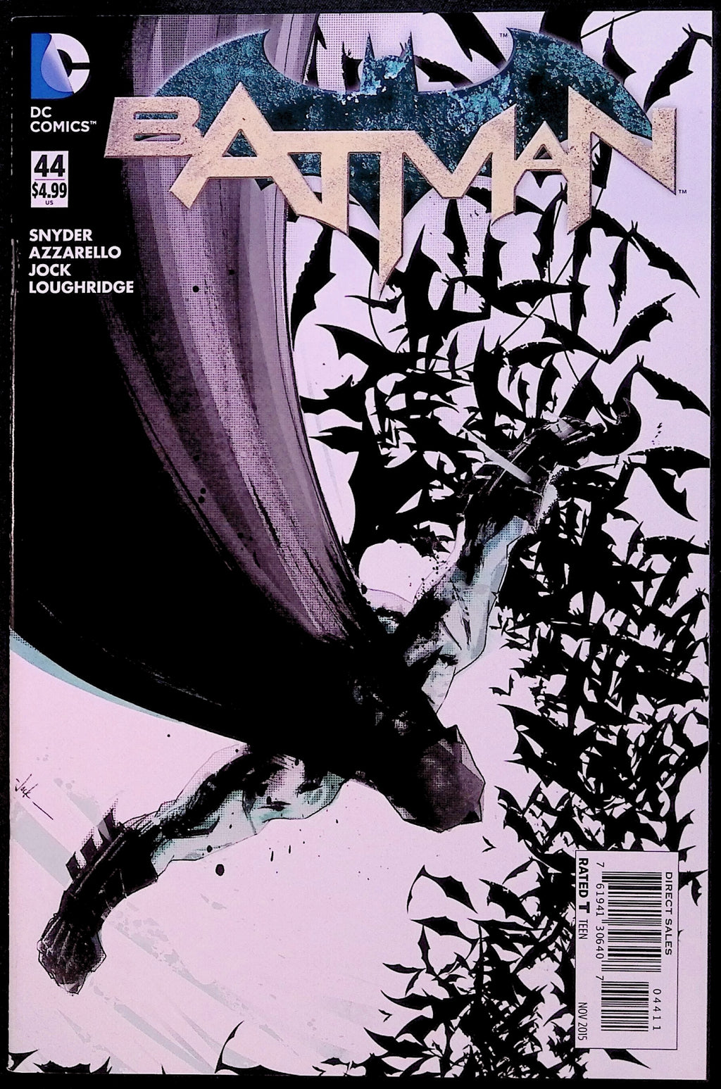 Batman # 44 Cover A Jock Cover First Printing 2015 NM-