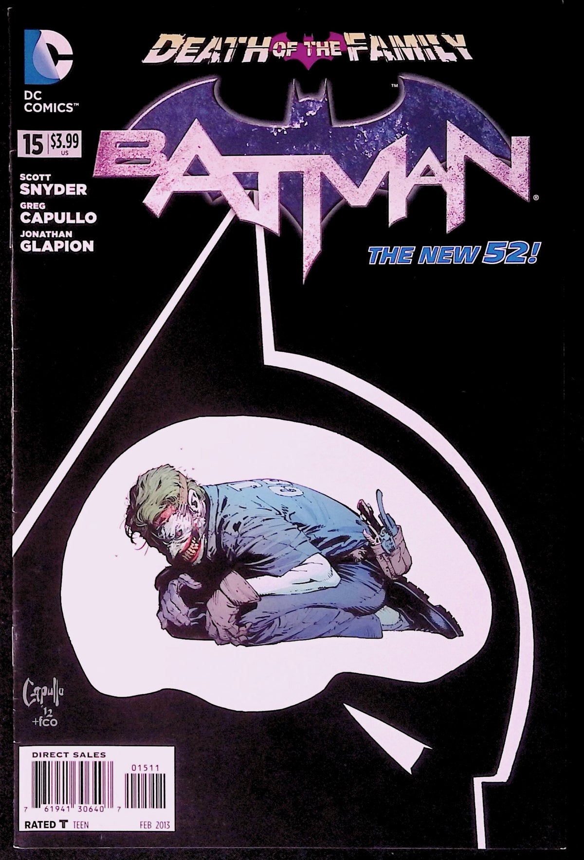 Batman # 15 Cover A First Printing 2013 NM-