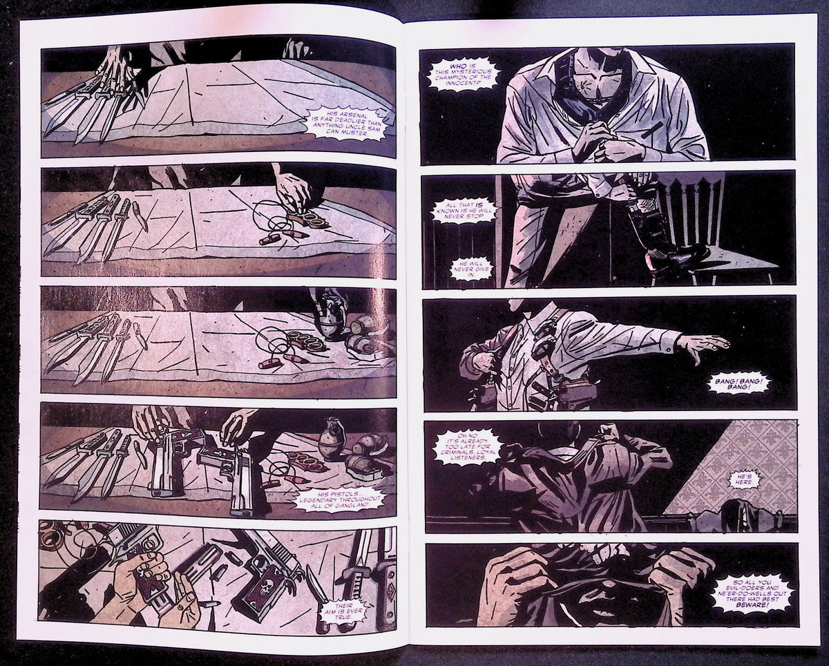 Punisher Noir # 1 Cover A First Printing 2009 NM-