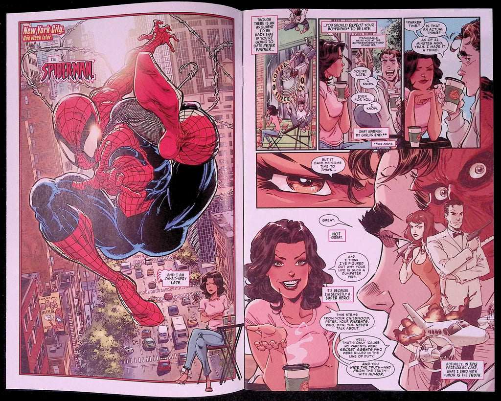 Spider-Man & Wolverine # 1 1:25 Marquez Variant First Printing 2025 NM
