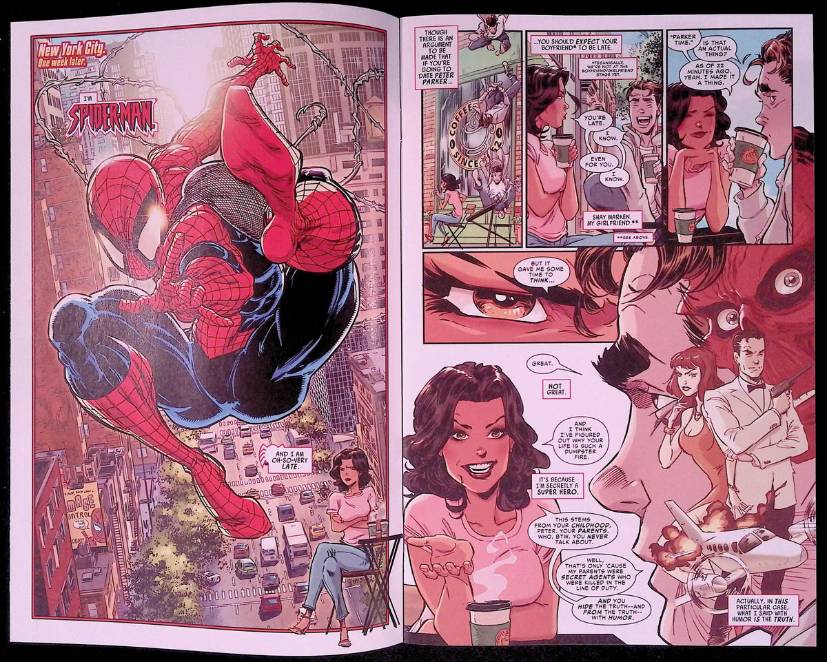 Spider-Man & Wolverine # 1 1:25 Marquez Variant First Printing 2025 NM