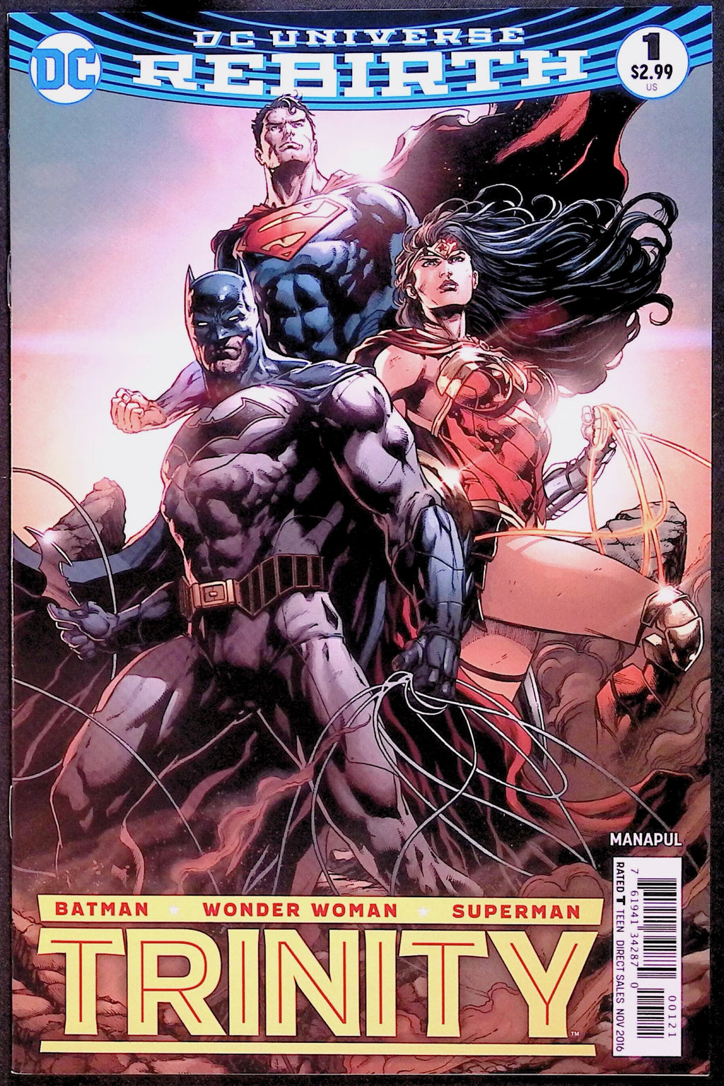 Trinity # 1 Cover B First Printing 2016 NM-