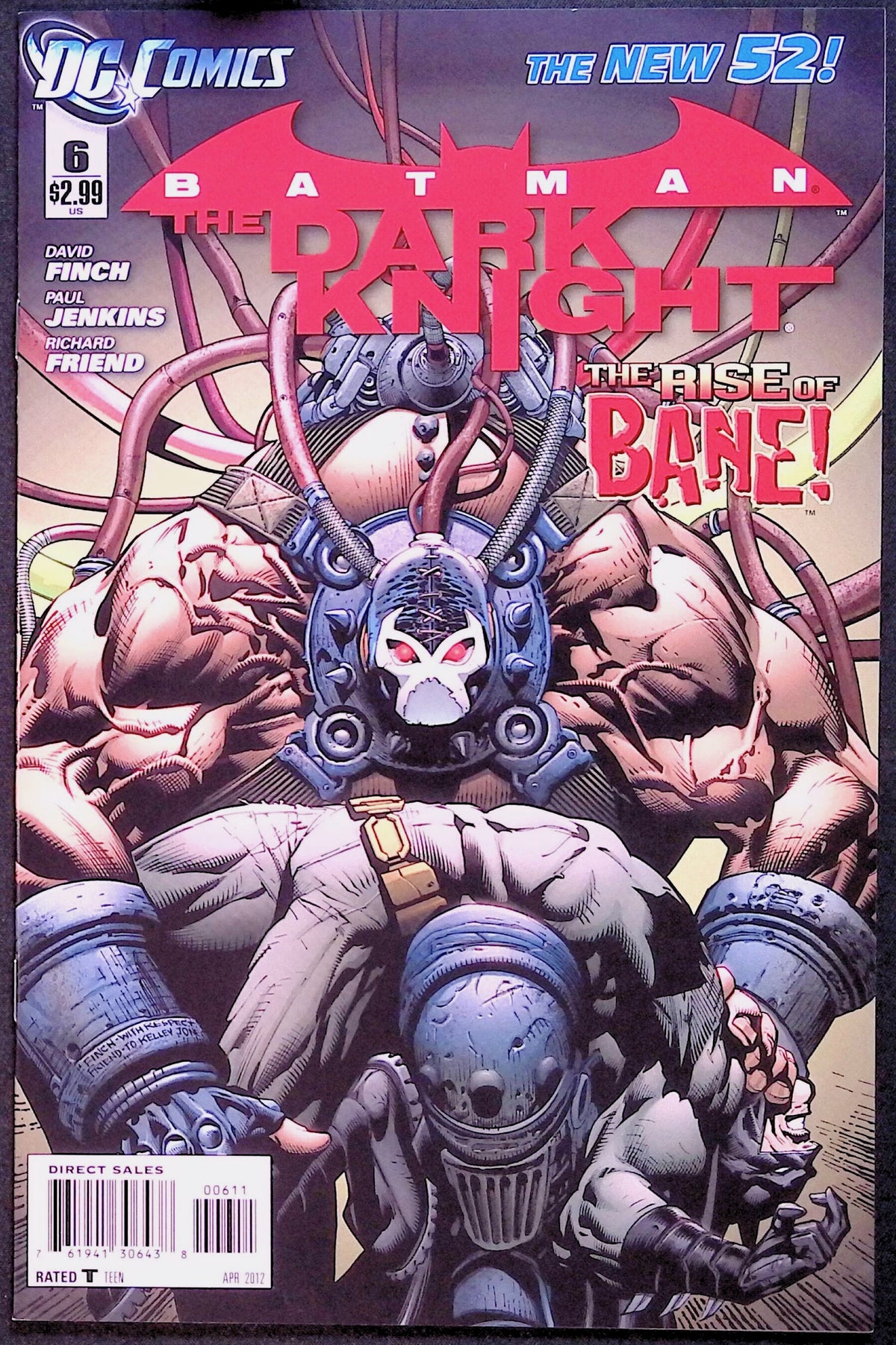 Batman: The Dark Knight # 6 2012 NM