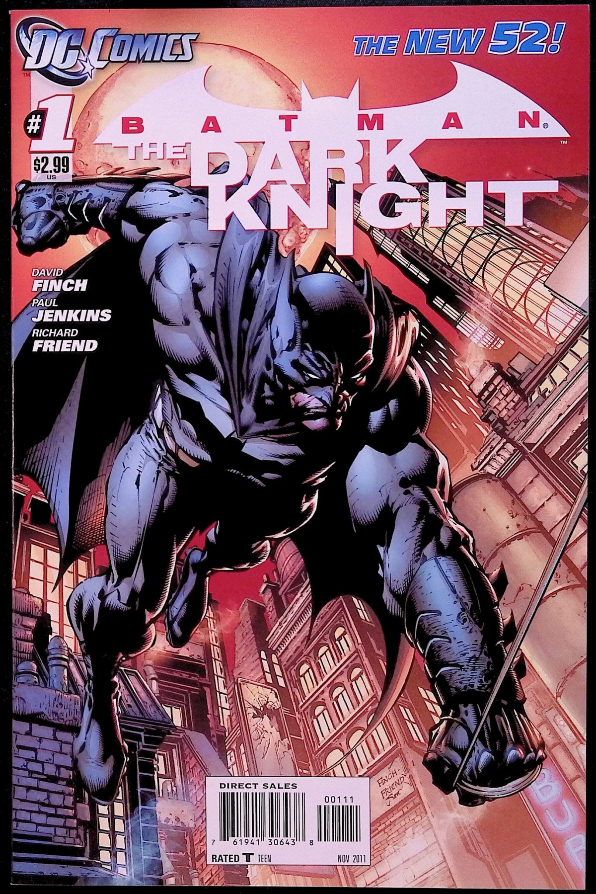 Batman: The Dark Knight # 1 2011 NM-