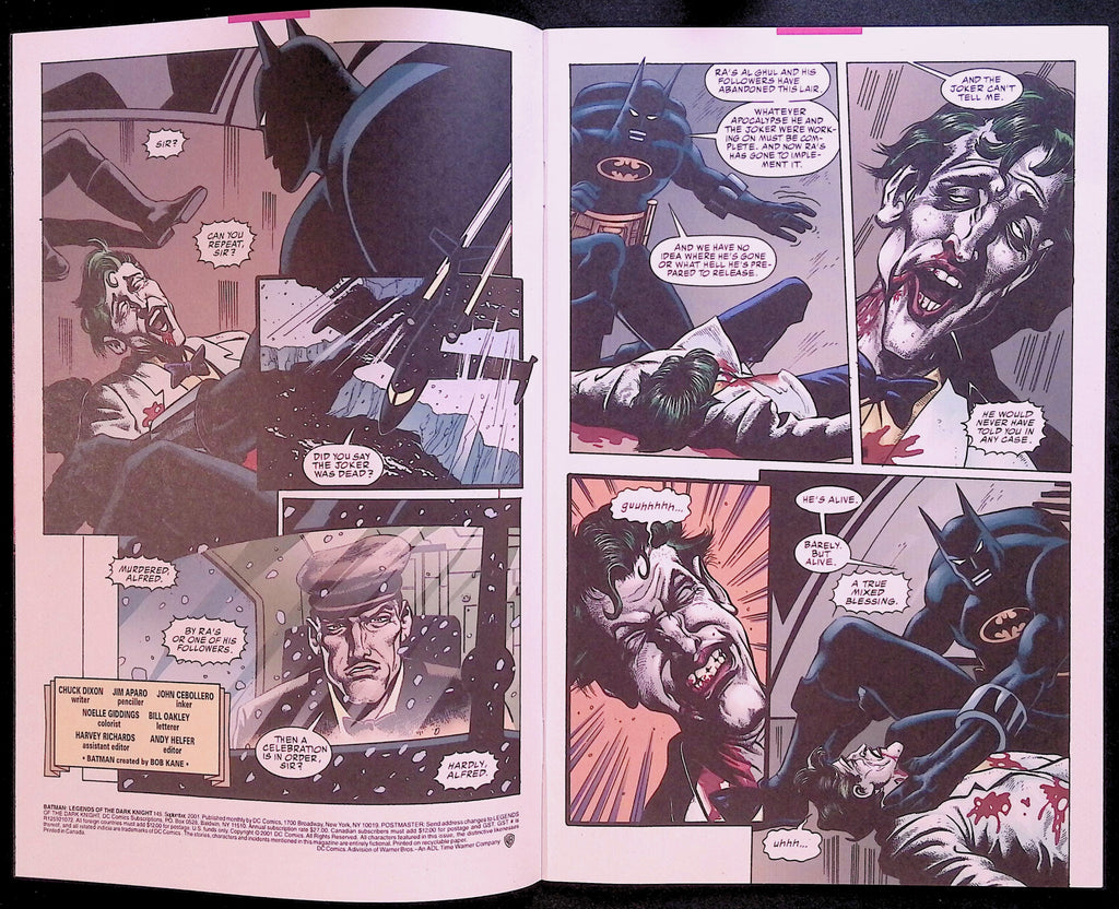 Batman: Legends of the Dark Knight # 145 2001 NM-