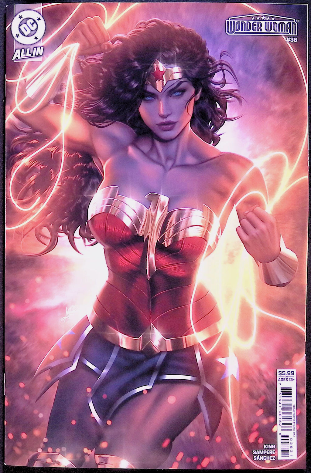 Wonder Woman # 38 Cover C Ariel Diaz Variant 2026 BN