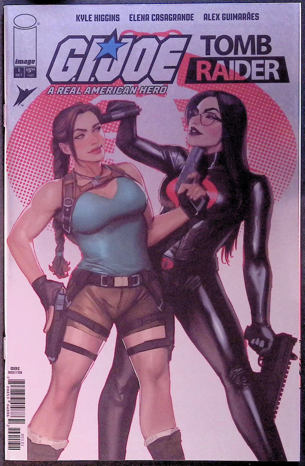 G.I. Joe: A Real American Hero / Tomb Raider #1 Cover C Stjepan Sejic Foil Variant First Printing NM-
