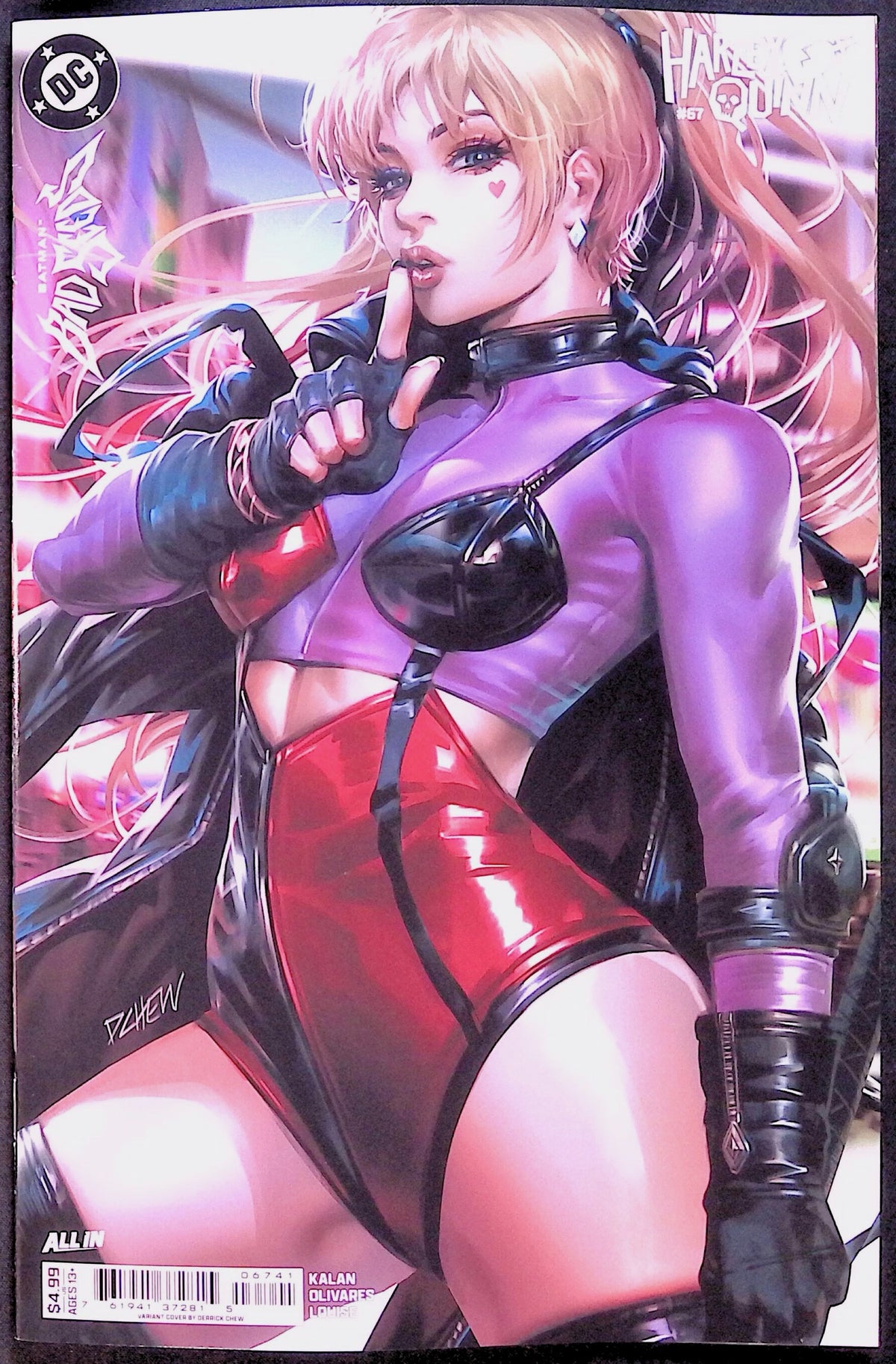 Harley Quinn #67 Cover D Derrick Chew Variant 2026 BN