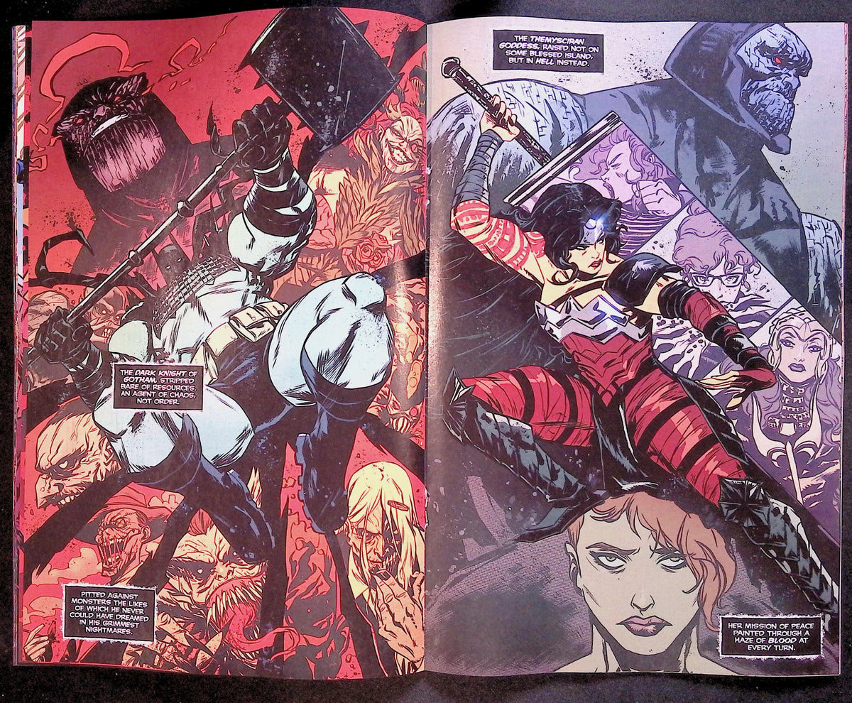 DC All In Saga: Darkseid vs. the World # 1 Cover E Juan Ferreyra Foil Variant First Printing 2026 BN