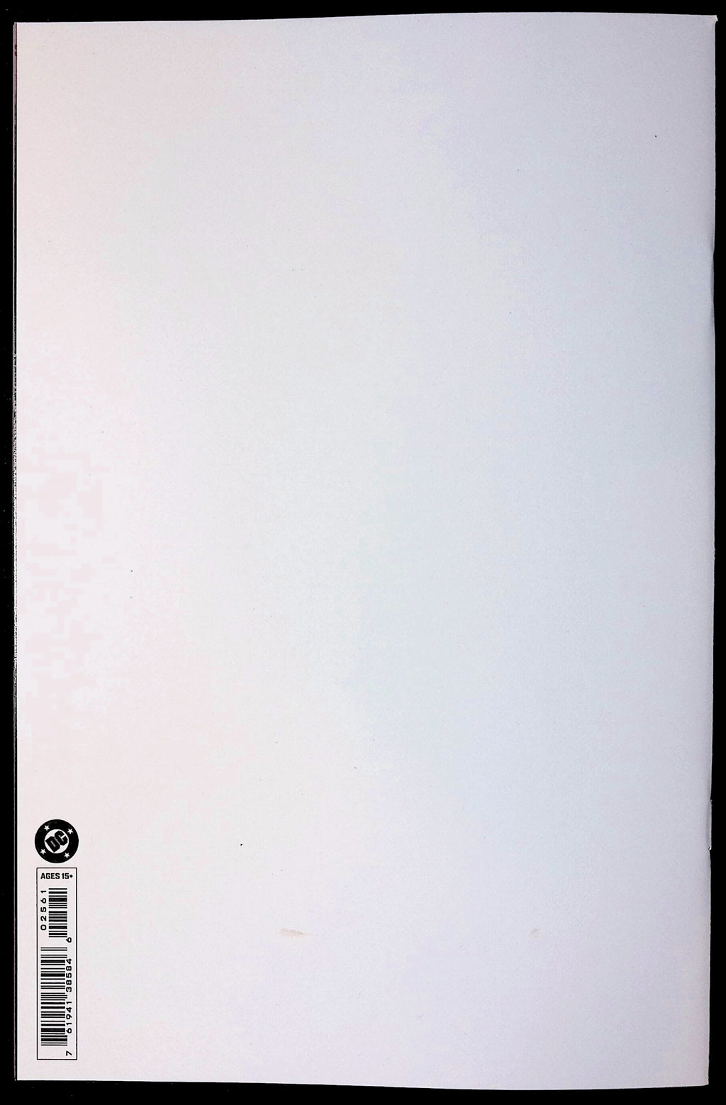 Absolute Batman # 25 Cover E Blank Variant First Printing 2026 BN